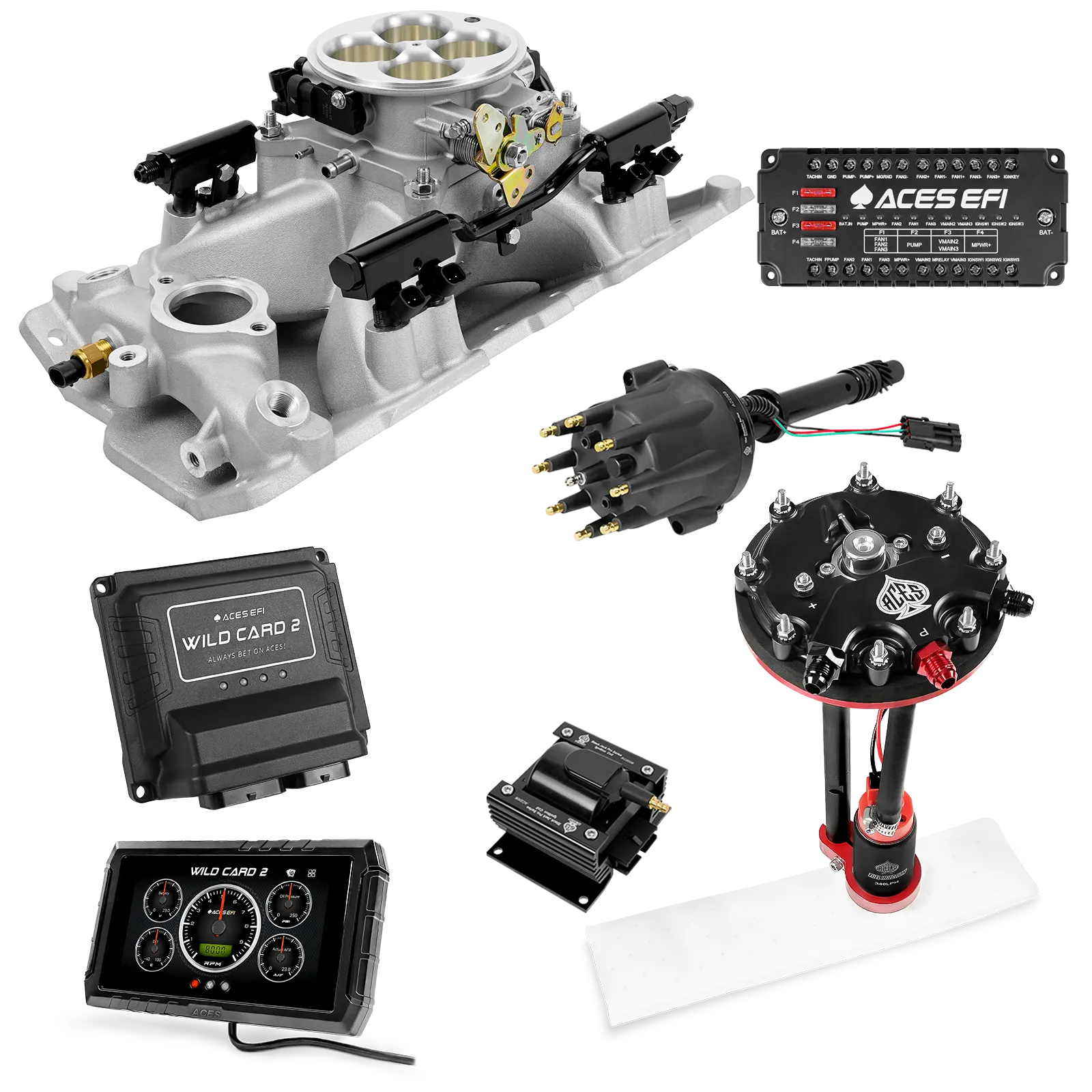 Wild Card 2 Sequential EFI Master Kits (500 HP)