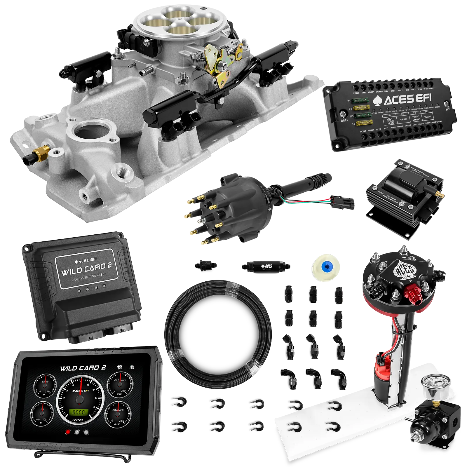 Kits maestros EFI secuenciales Wild Card 2 (500 CV)