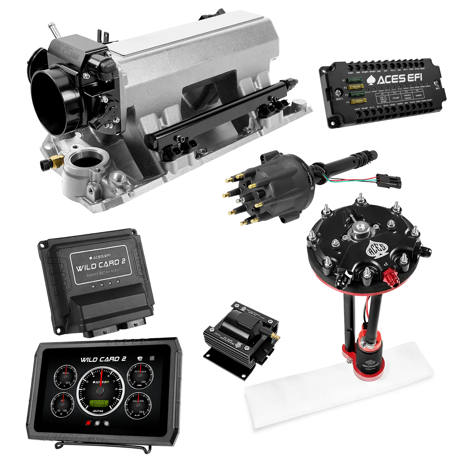 Kits maestros EFI secuenciales Wild Card 2 (500 CV)