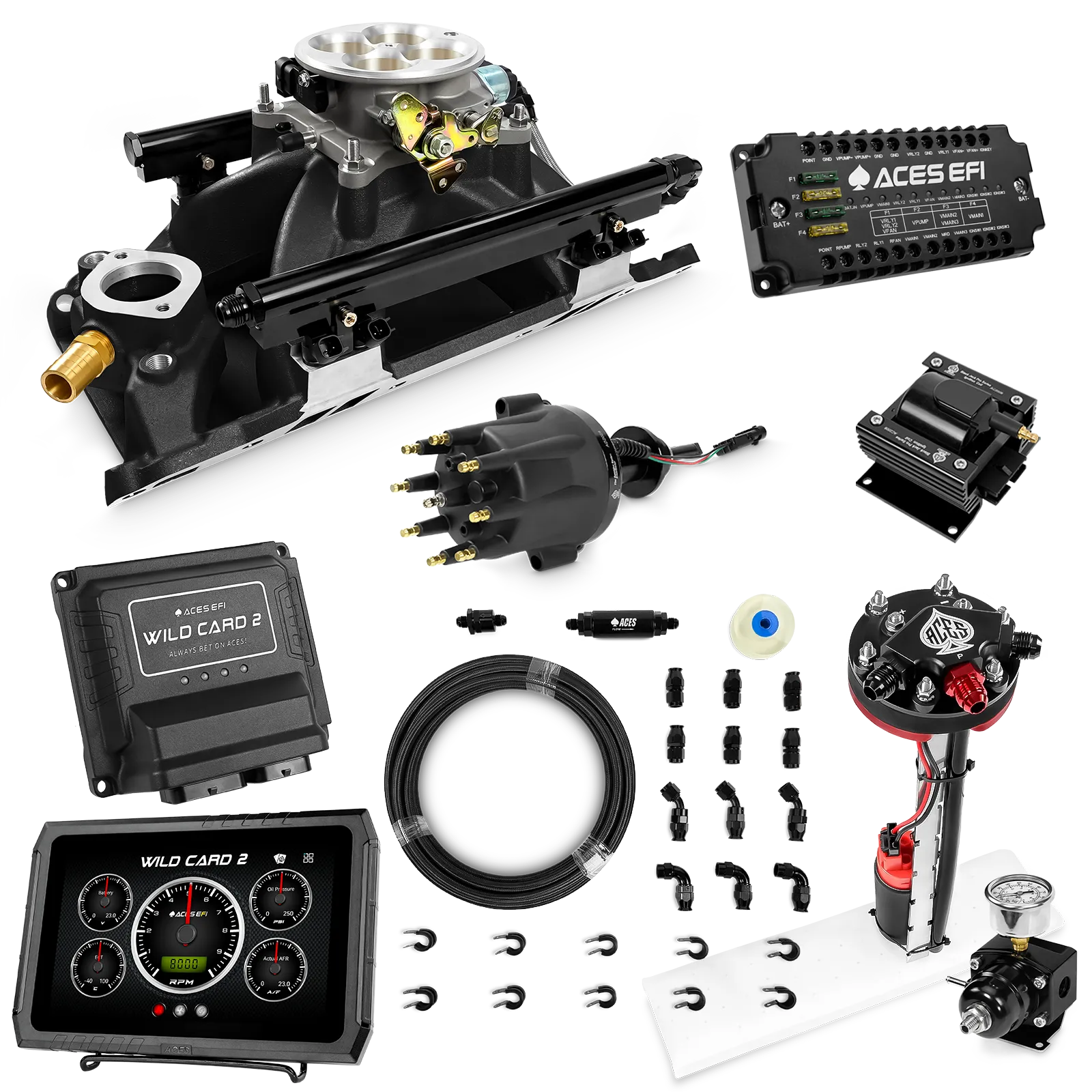 Kits maestros EFI secuenciales Wild Card 2 (500 CV)