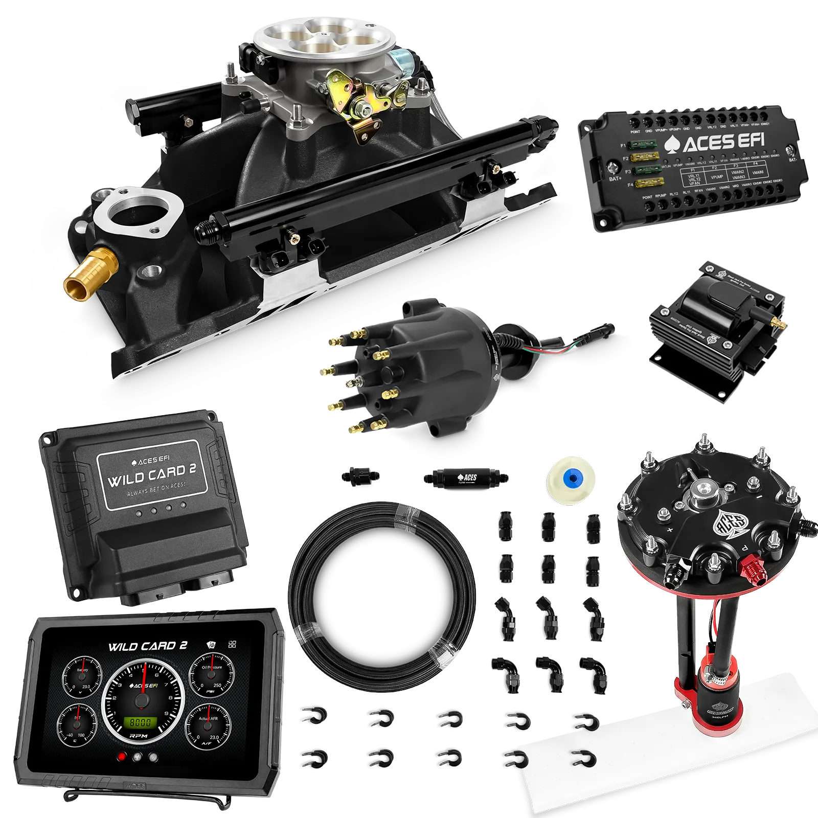 Kits maestros EFI secuenciales Wild Card 2 (500 CV)