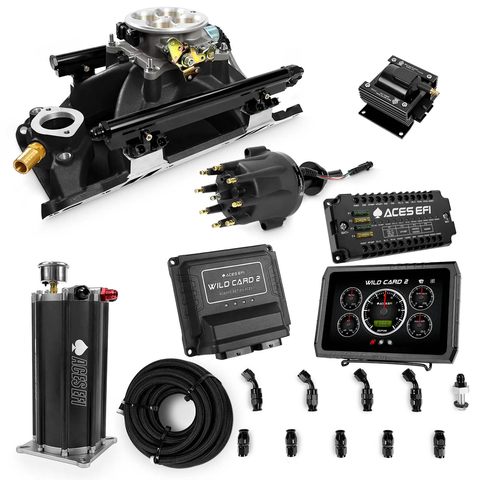 Kits maestros EFI secuenciales Wild Card 2 (500 CV)