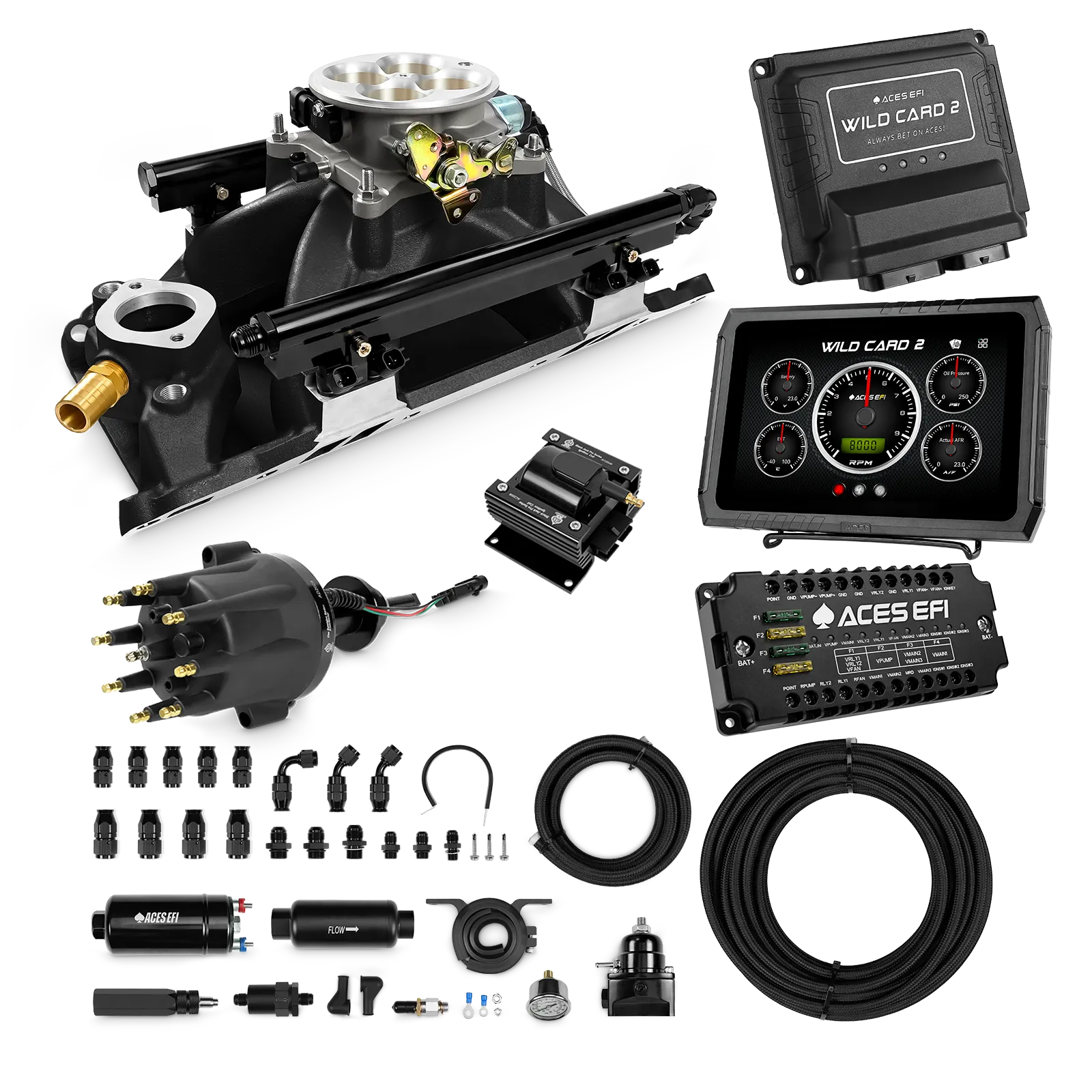Kits maestros EFI secuenciales Wild Card 2 (500 CV)