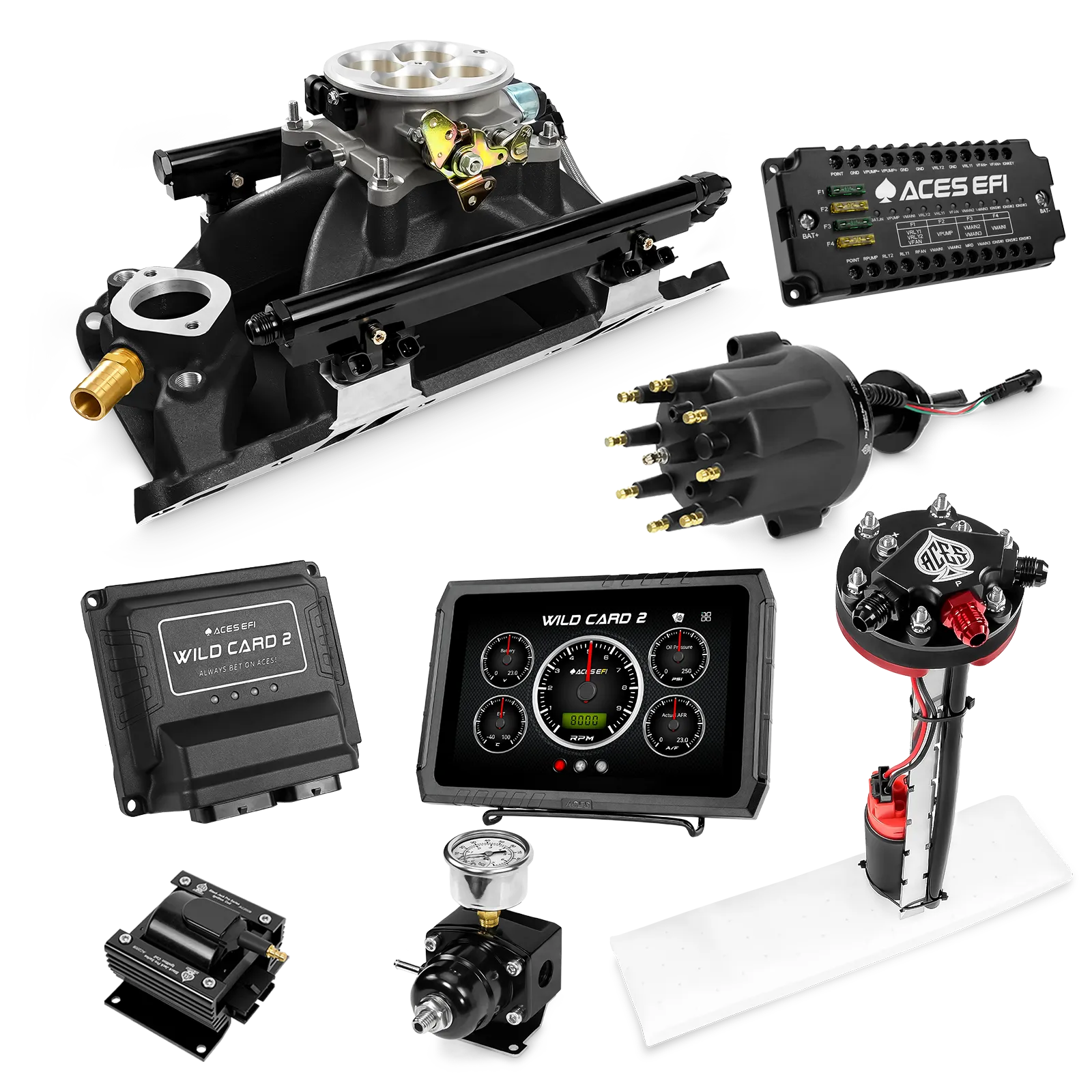 Kits maestros EFI secuenciales Wild Card 2 (500 CV)