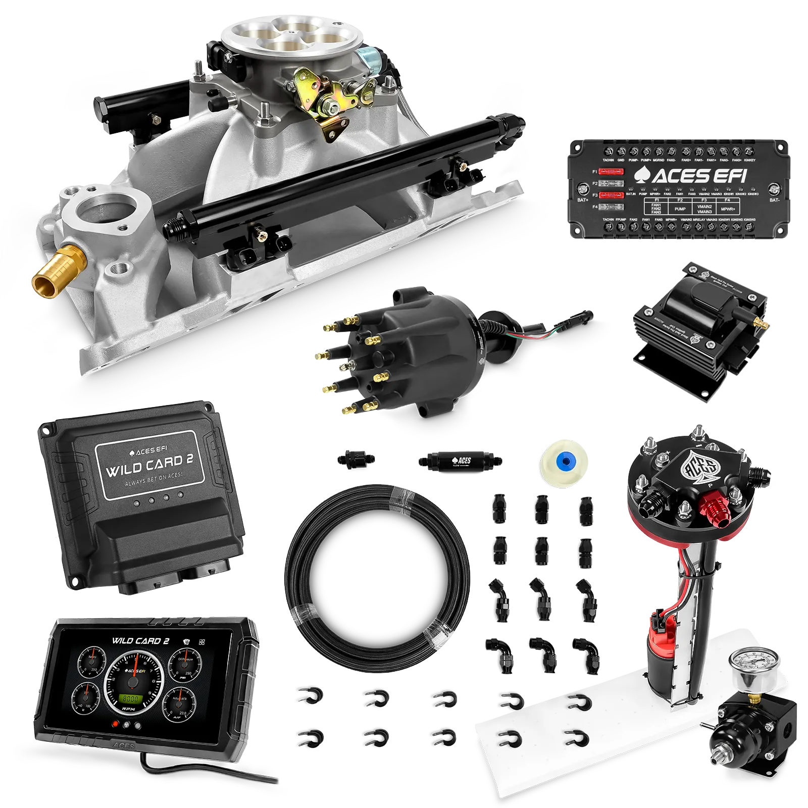 Wild Card 2 Sequential EFI Master Kits (500 HP)