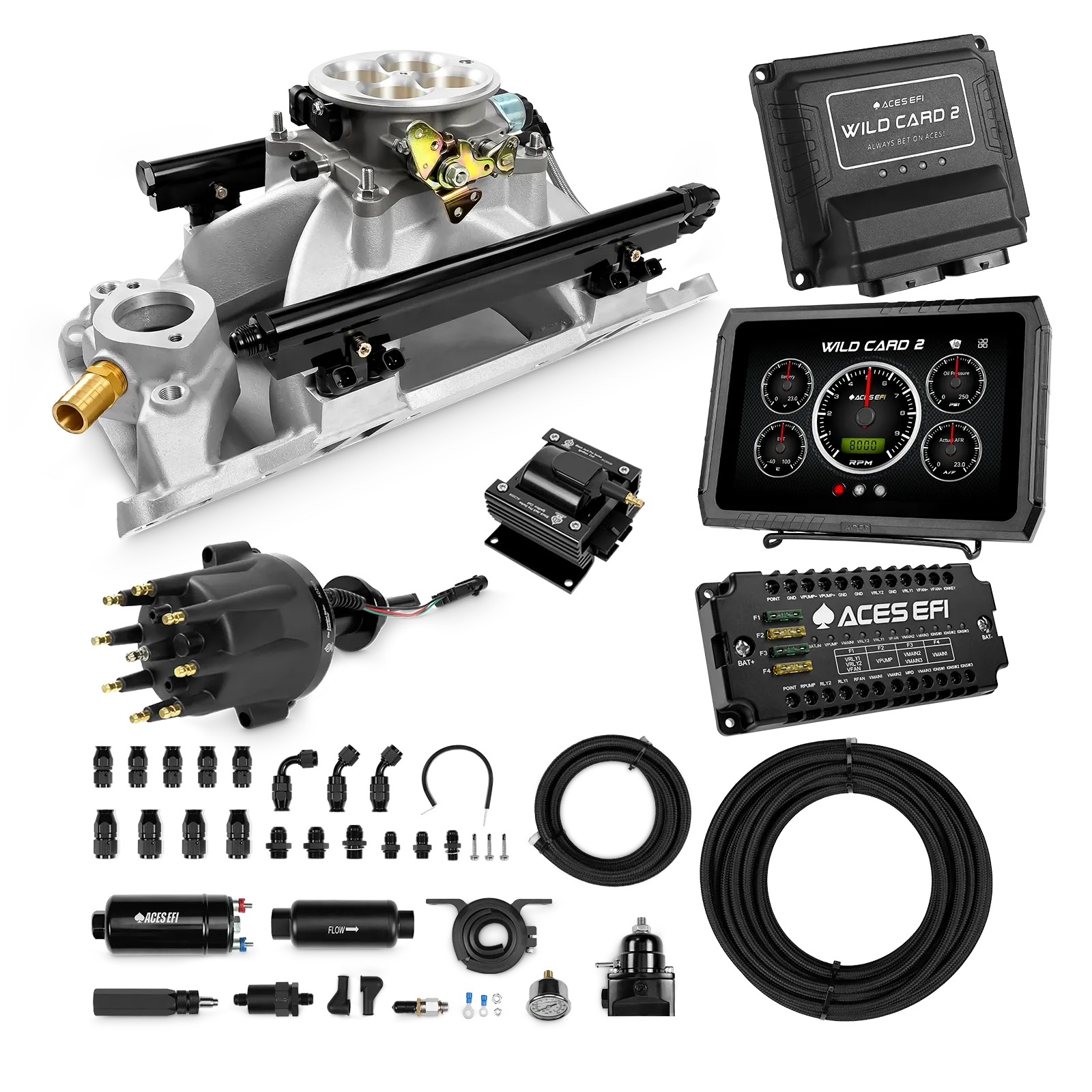 Kits maestros EFI secuenciales Wild Card 2 (500 CV)