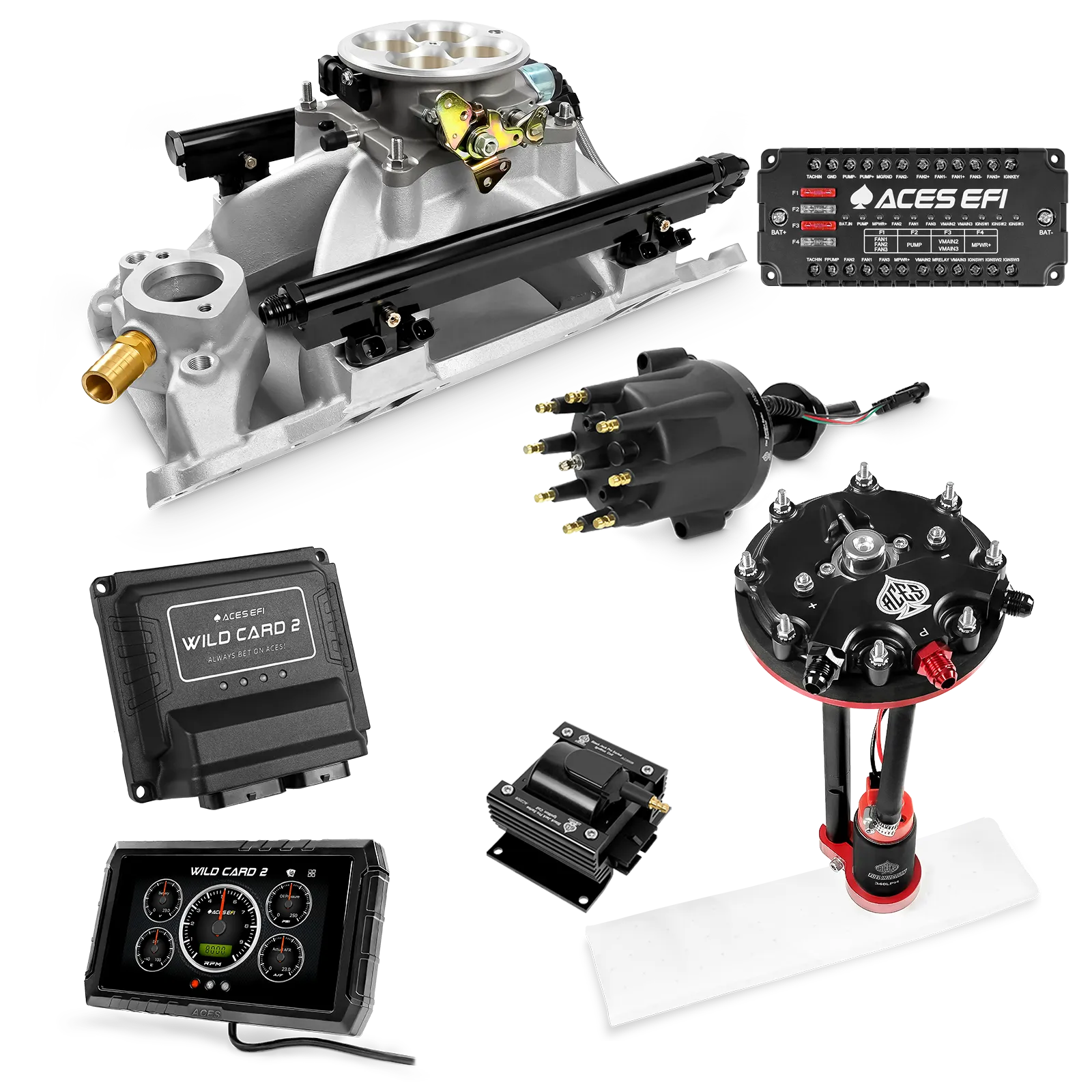 Wild Card 2 Sequential EFI Master Kits (500 HP)