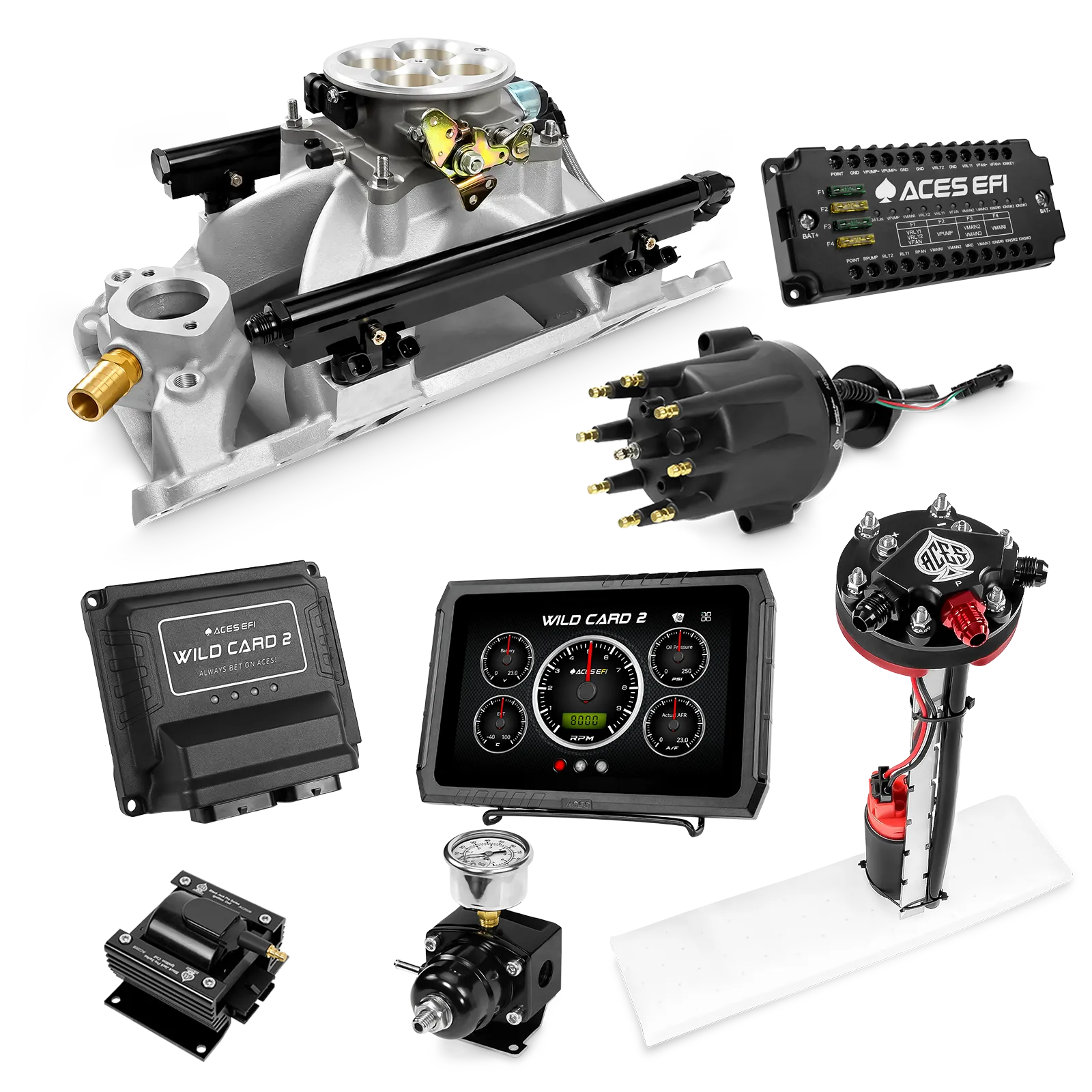 Kits maestros EFI secuenciales Wild Card 2 (500 CV)