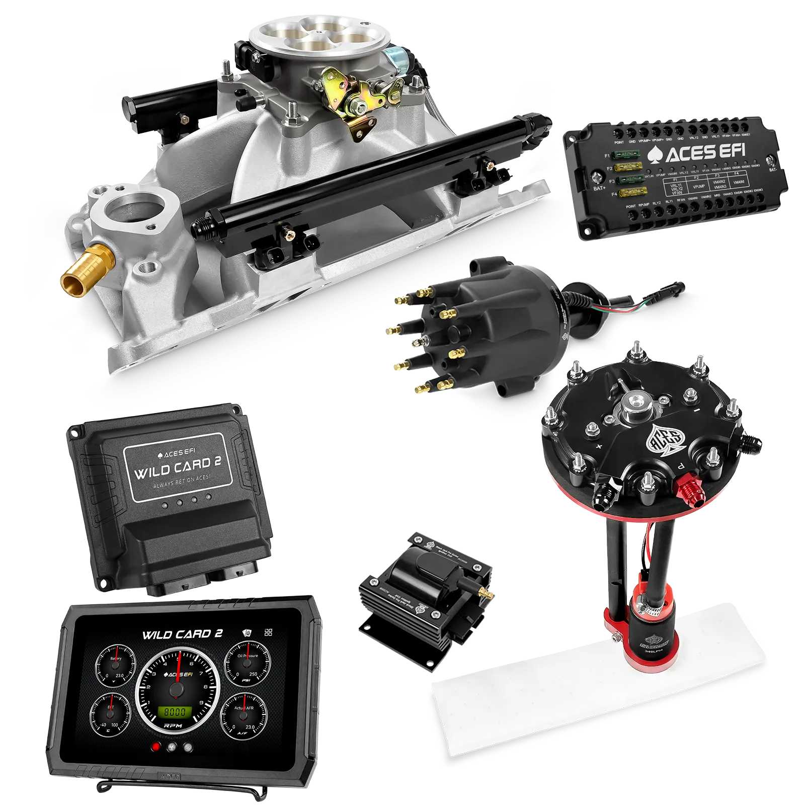 Kits maestros EFI secuenciales Wild Card 2 (500 CV)