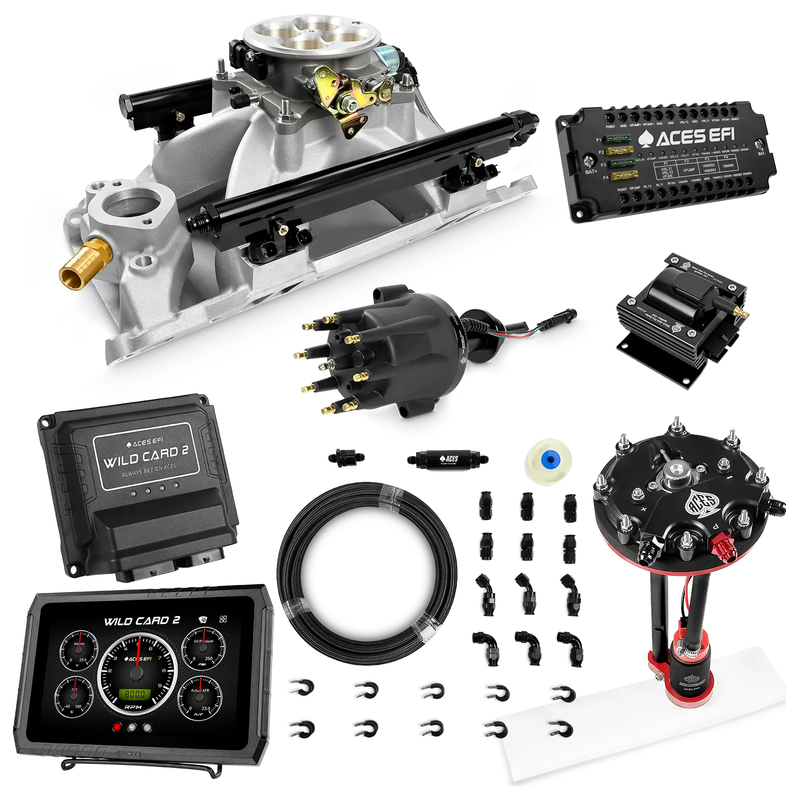 Kits maestros EFI secuenciales Wild Card 2 (500 CV)