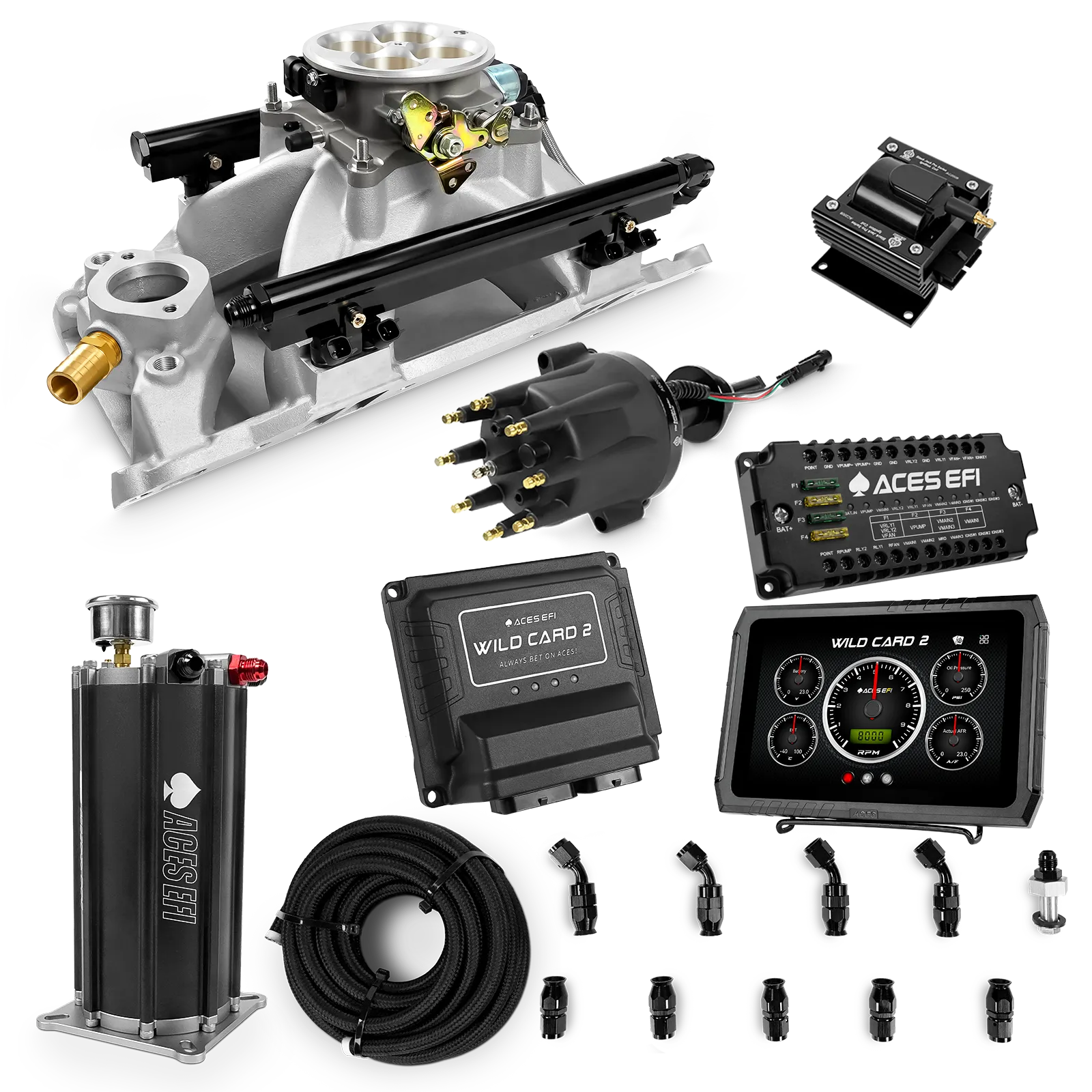 Kits maestros EFI secuenciales Wild Card 2 (500 CV)