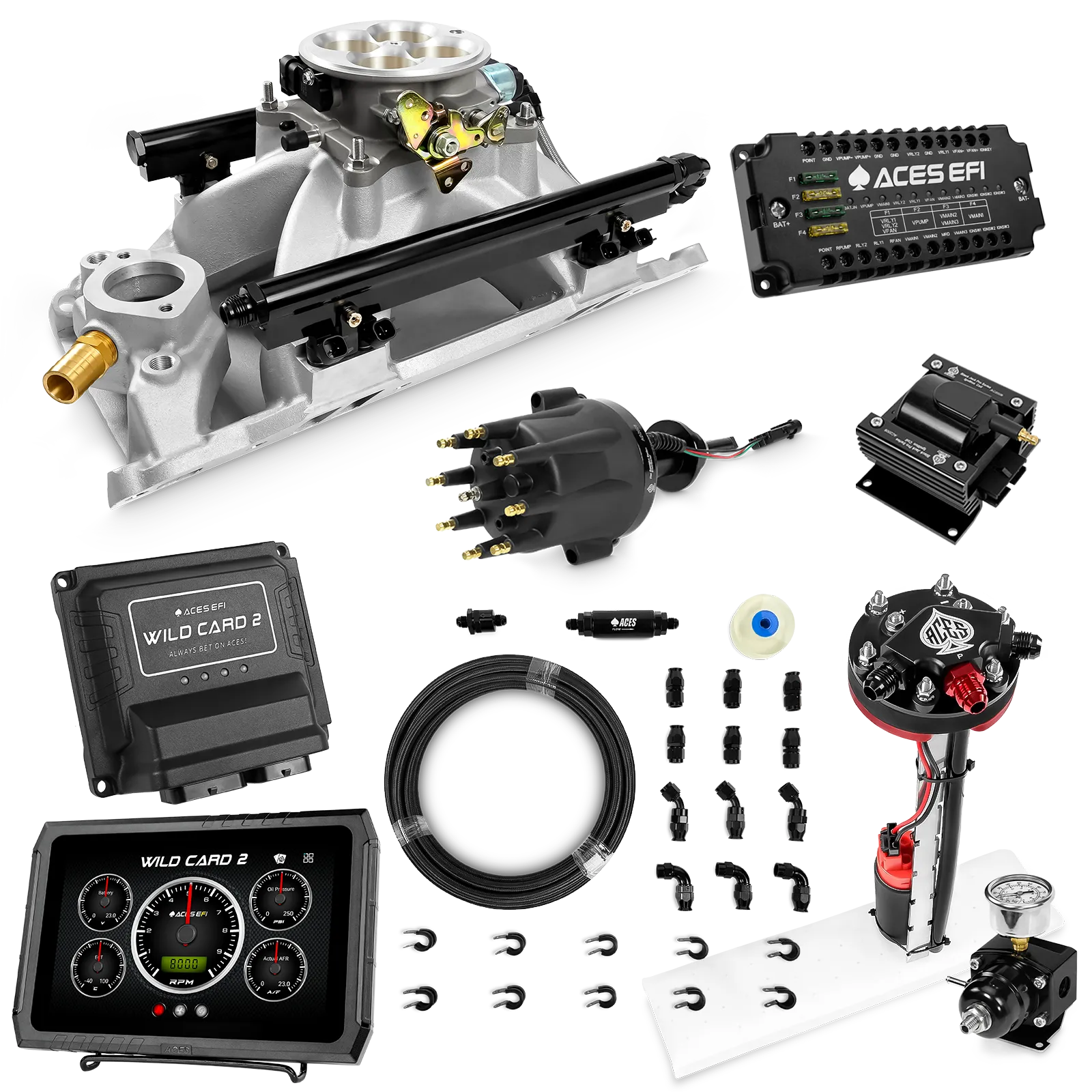 Kits maestros EFI secuenciales Wild Card 2 (500 CV)