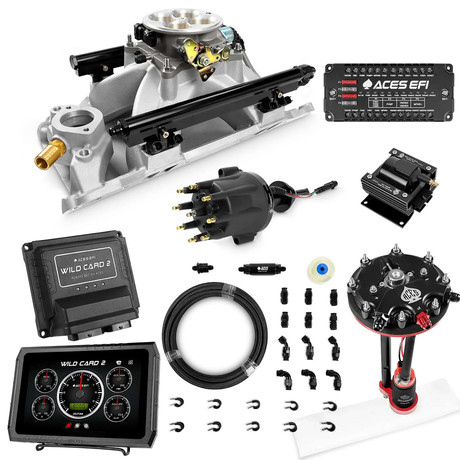Wild Card 2 Sequential EFI Master Kits (500 HP)