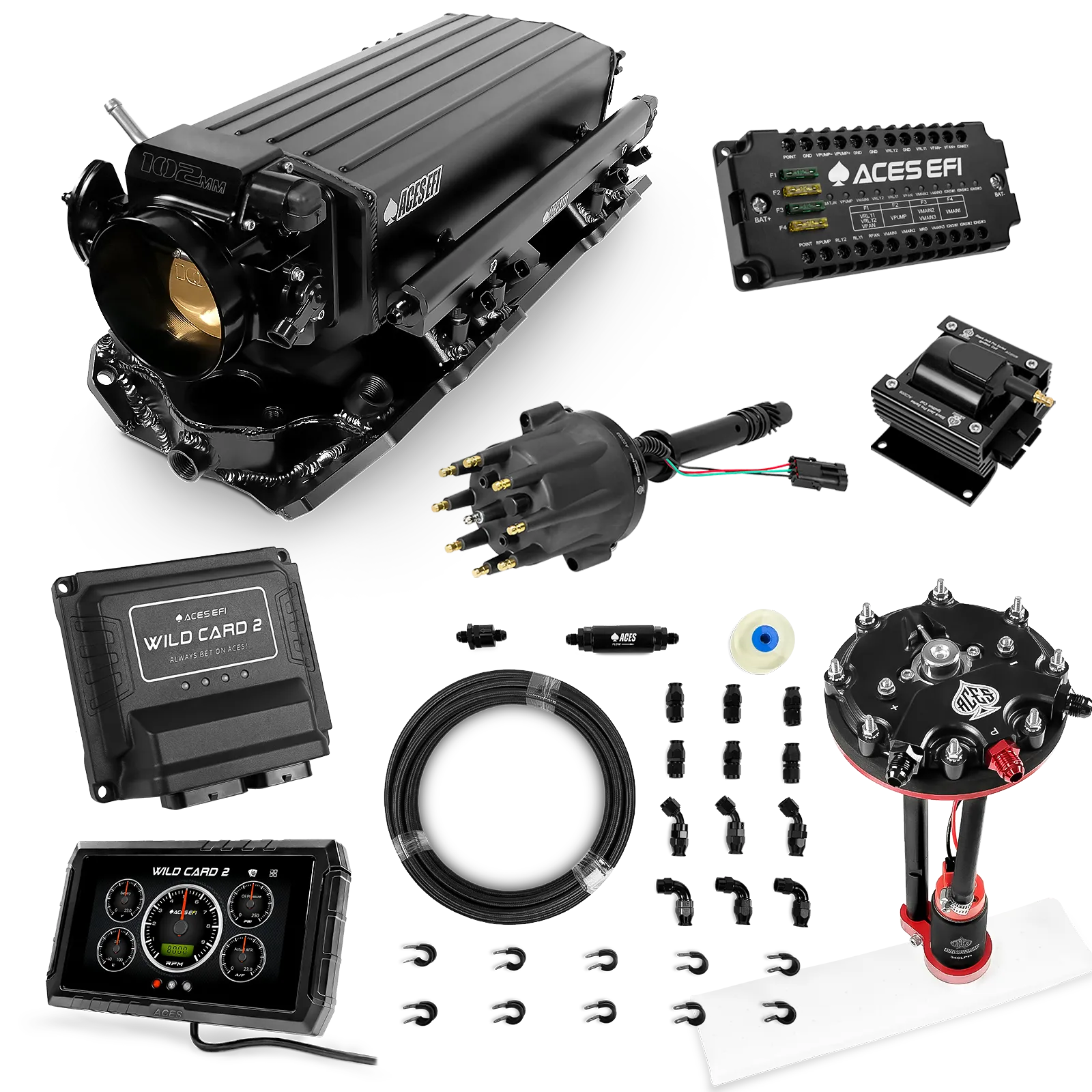 Kits maestros EFI secuenciales Wild Card 2 (800 CV)