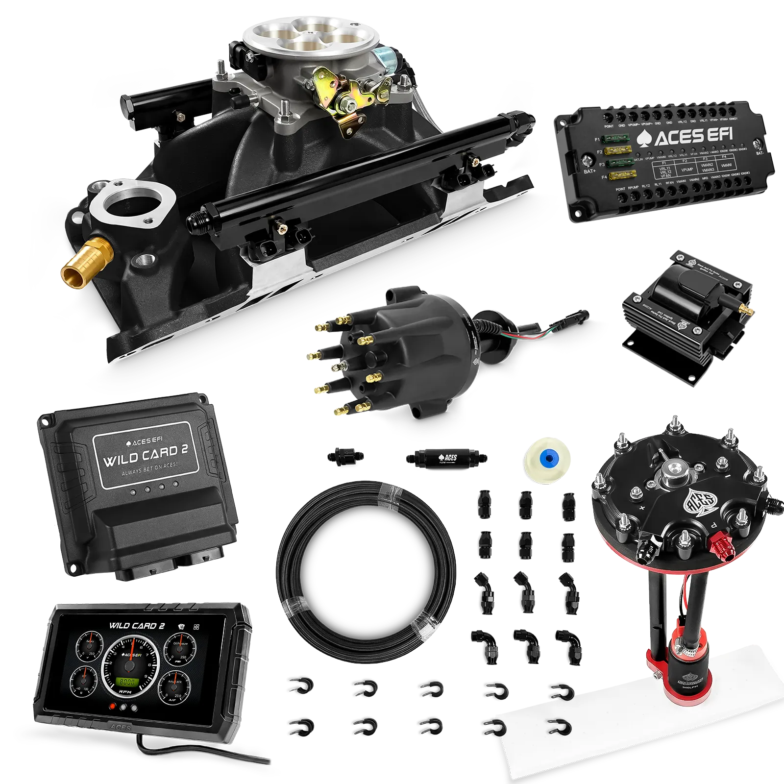 Kits maestros EFI secuenciales Wild Card 2 (800 CV)