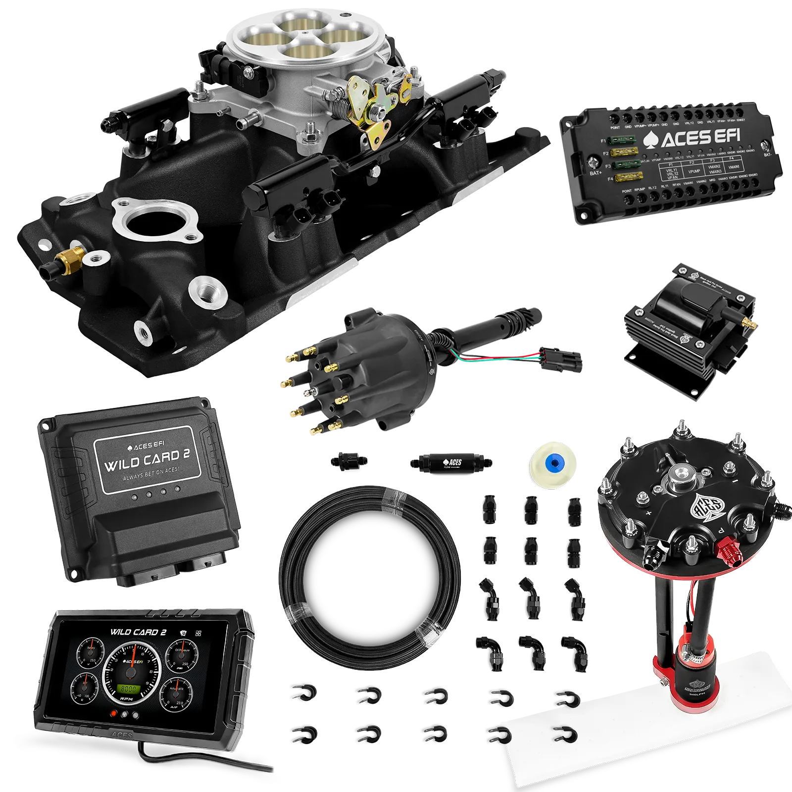 Kits maestros EFI secuenciales Wild Card 2 (800 CV)