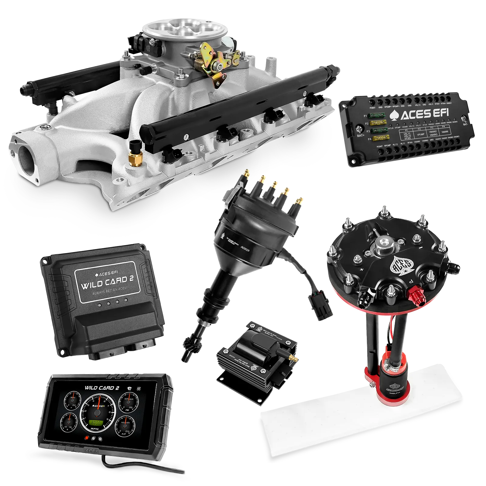 Kits maestros EFI secuenciales Wild Card 2 (800 CV)