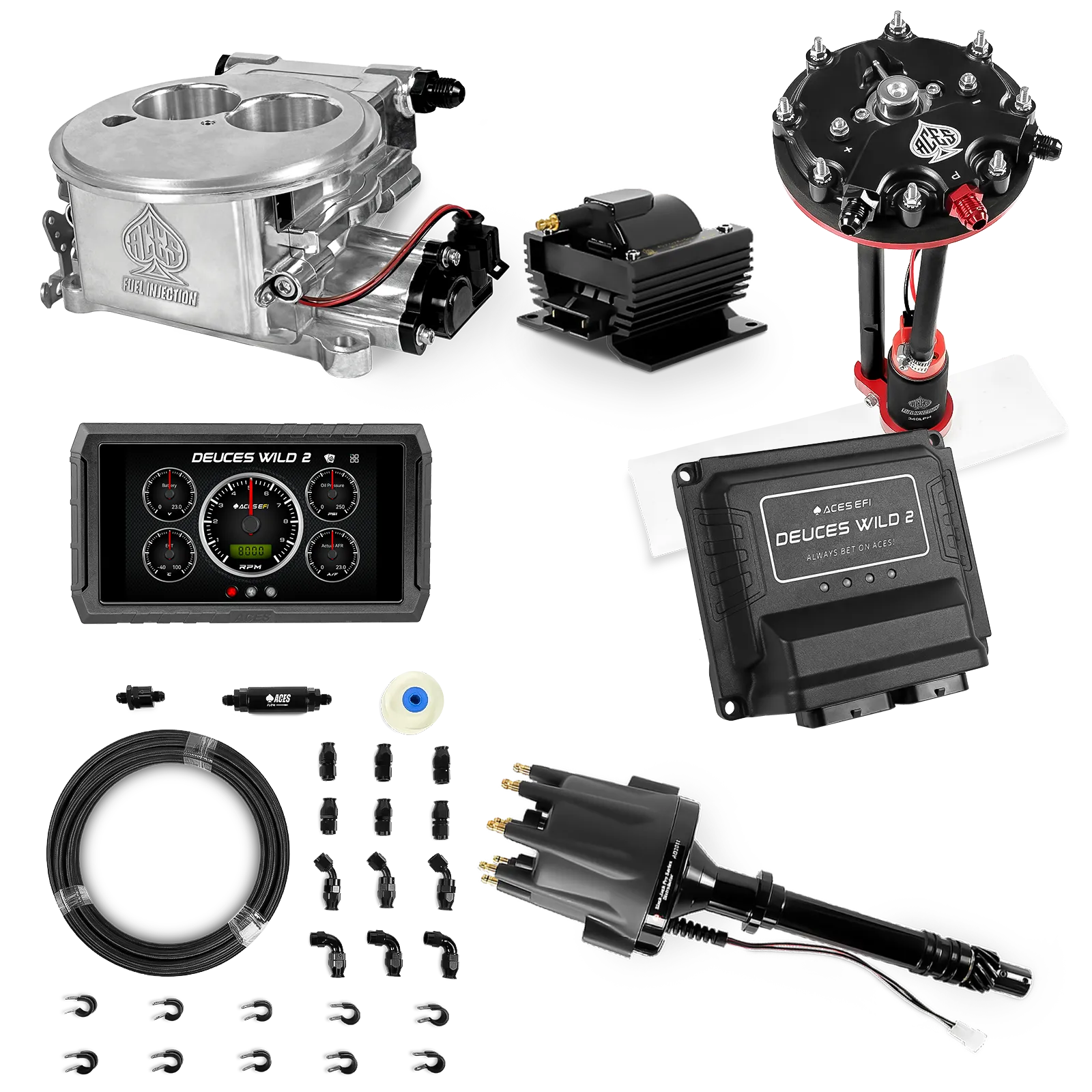 Deuces Wild 2 Master Kits (Polished)