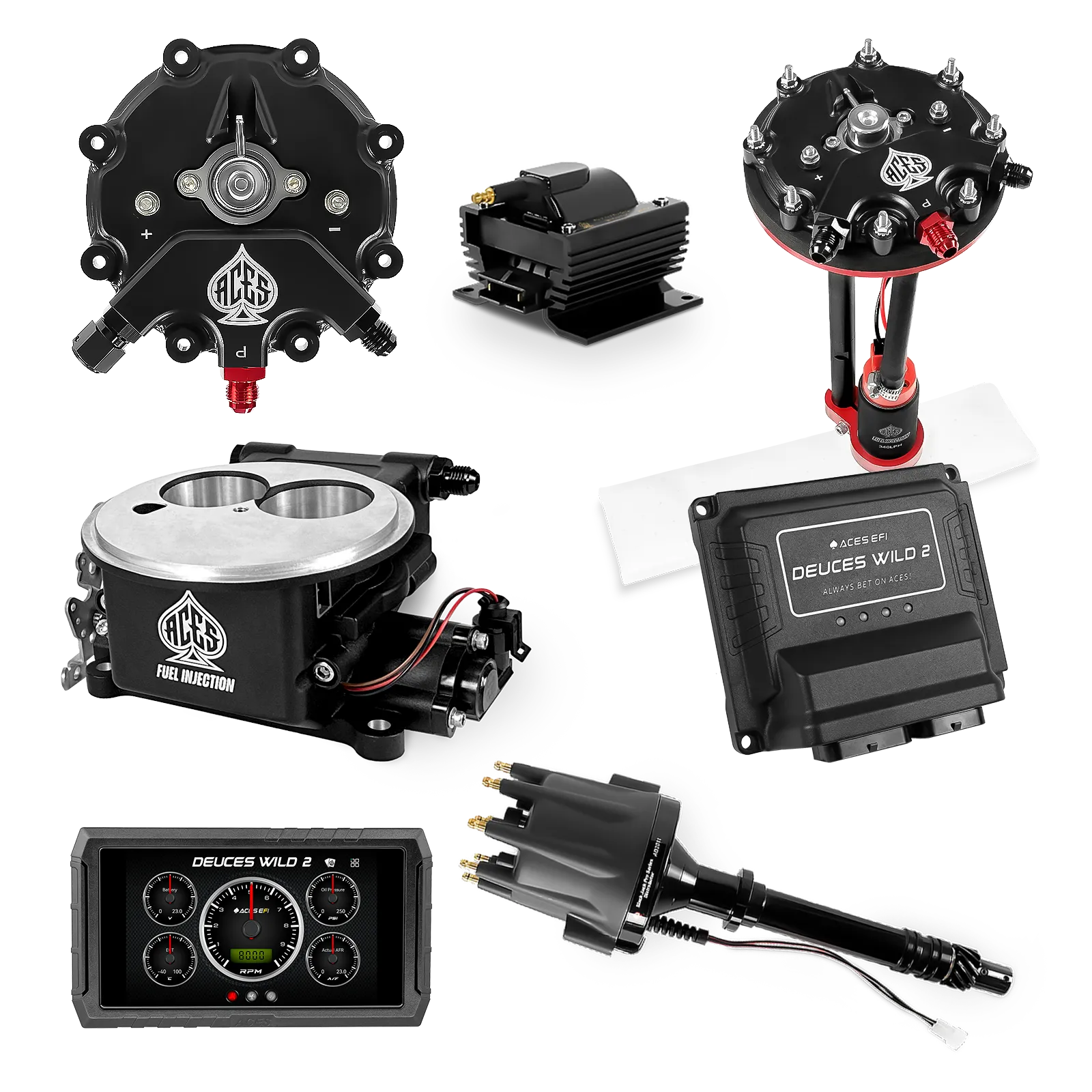 Deuces Wild 2 Master Kits (Black)