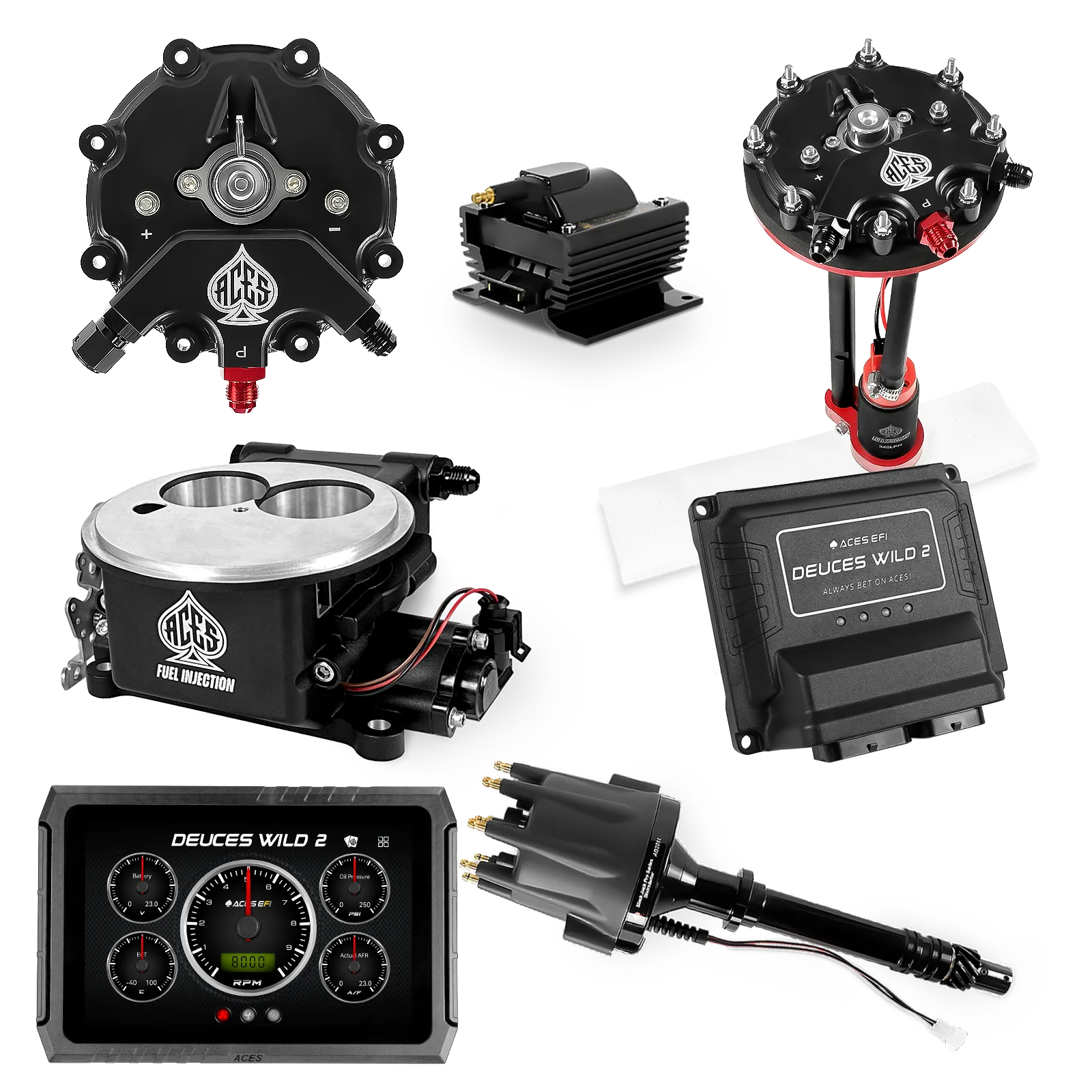 Deuces Wild 2 Master Kits (Black)