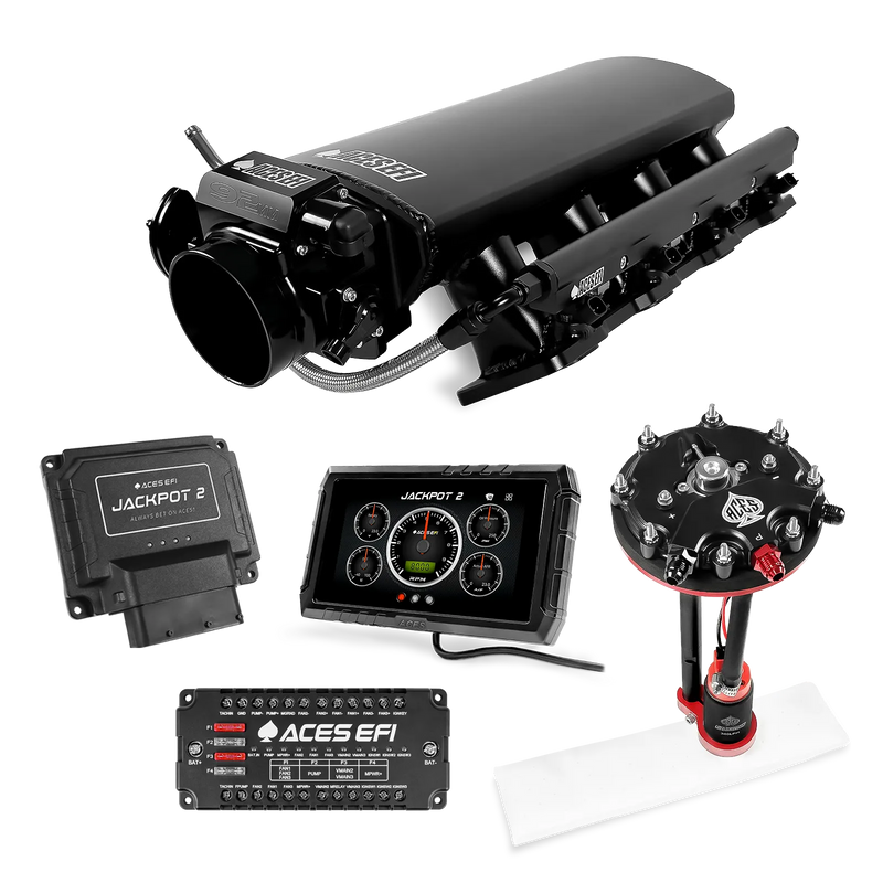 Jackpot 2 LS EFI System - Master Kit with Tank Conversion Pump Module with Internal Regulator