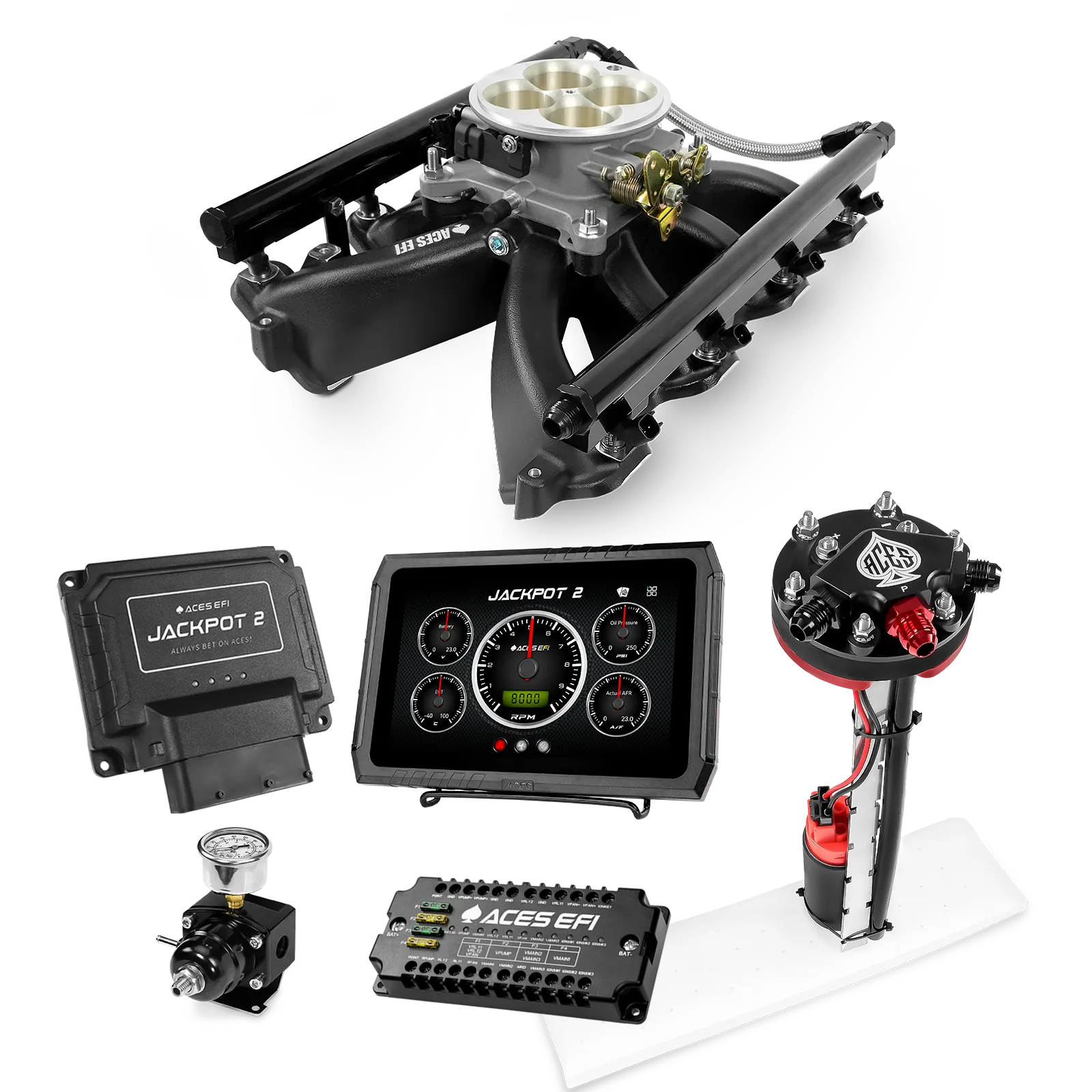 Jackpot 2 LS EFI System - Master Kit with Tight Fit In-Tank Pump Module