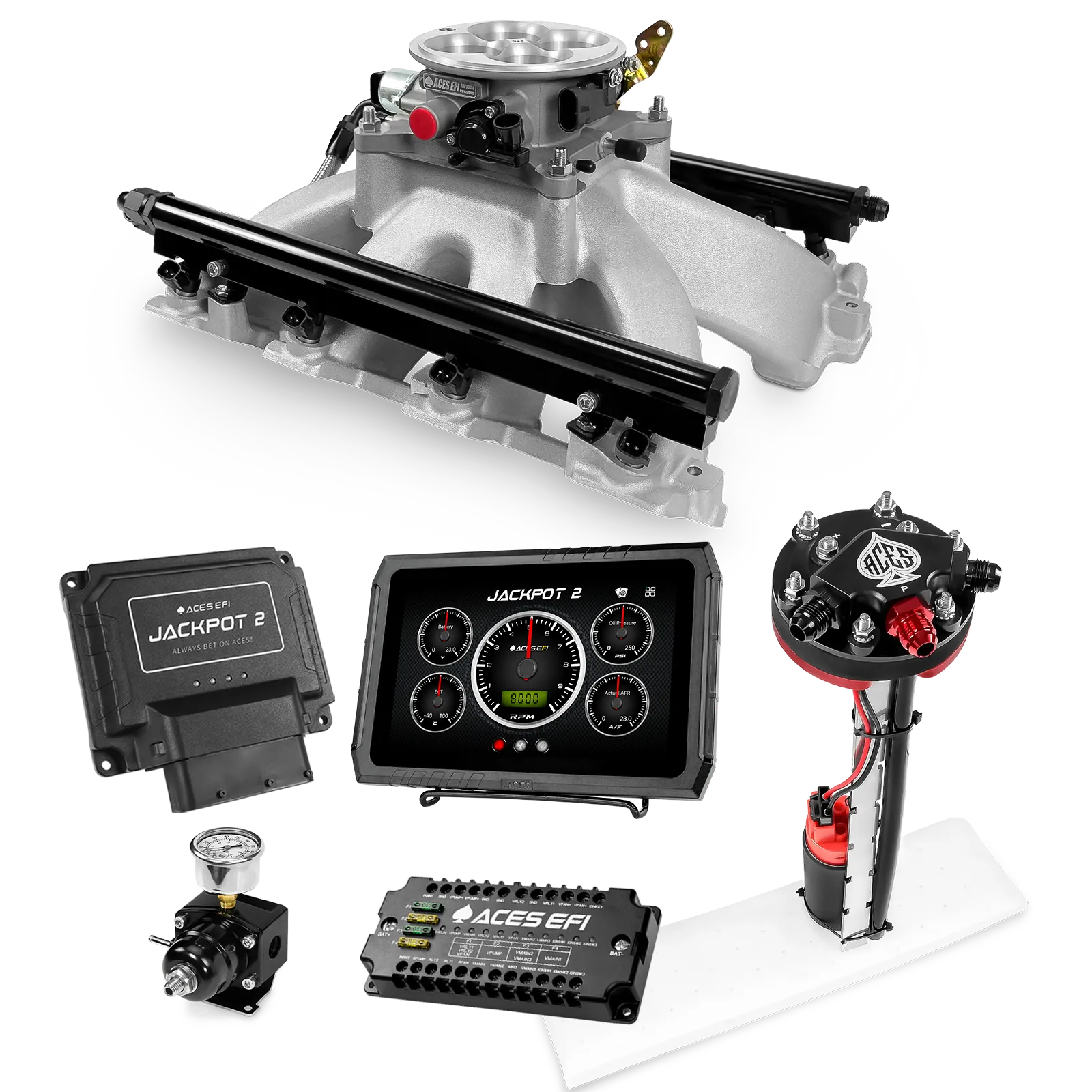 Jackpot 2 LS EFI System - Master Kit with Tight Fit In-Tank Pump Module