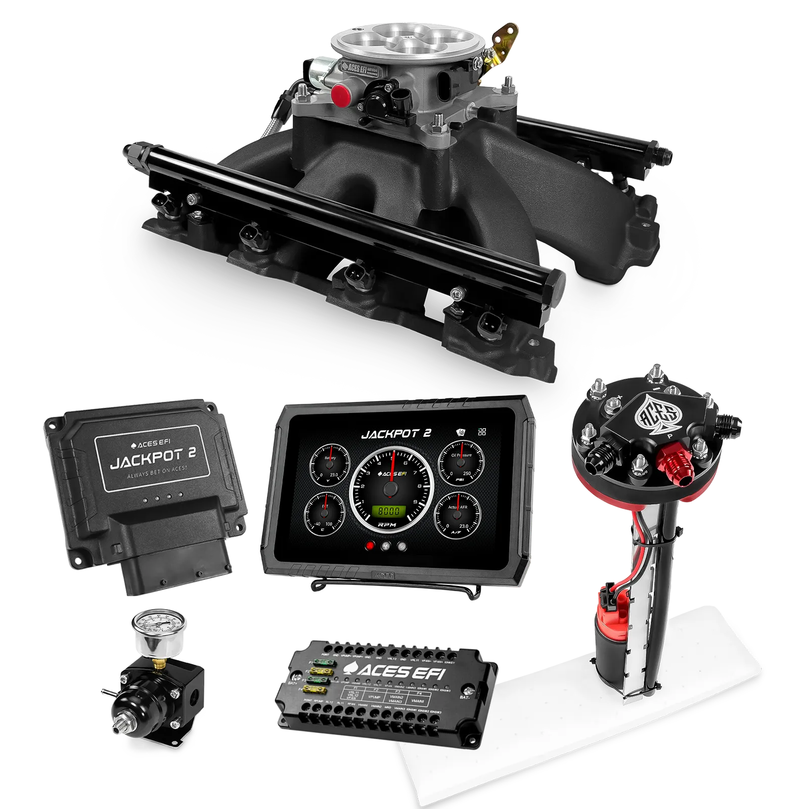 Jackpot 2 LS EFI System - Master Kit with Tight Fit In-Tank Pump Module