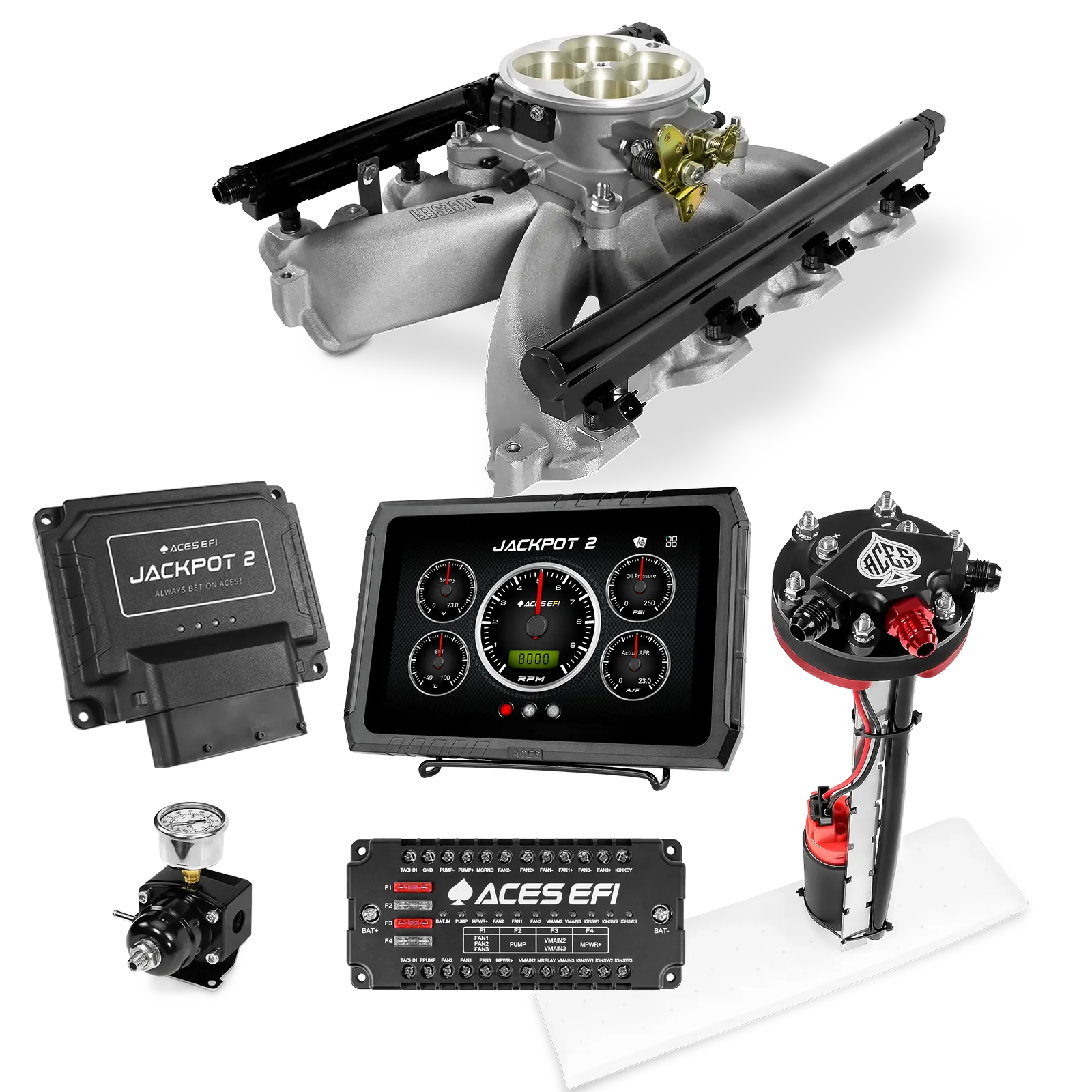 Jackpot 2 LS EFI System - Master Kit with Tight Fit In-Tank Pump Module