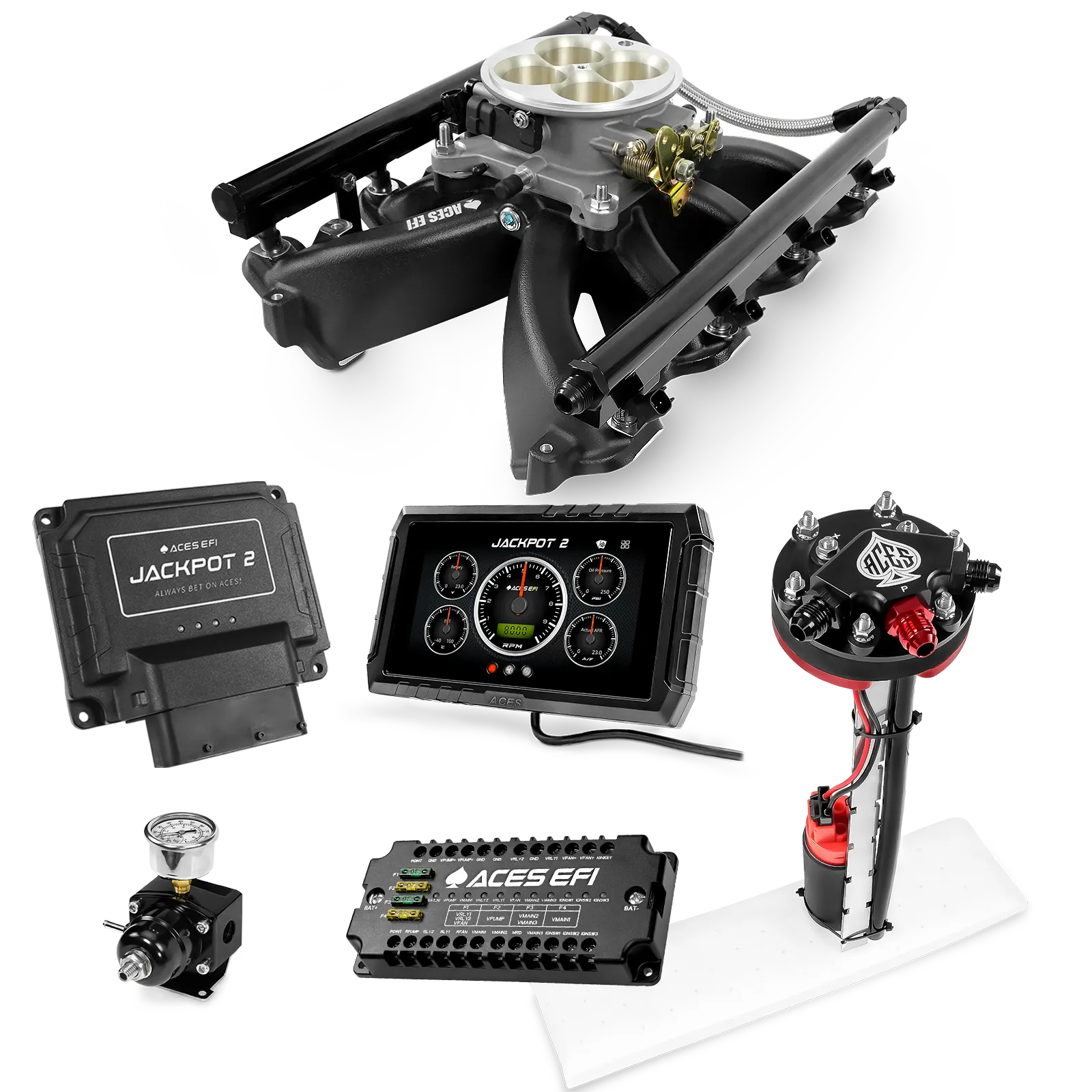Jackpot 2 LS EFI System - Master Kit with Tight Fit In-Tank Pump Module