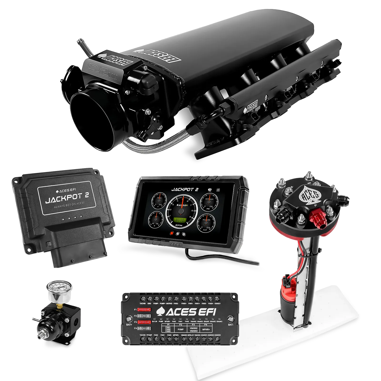 Jackpot 2 LS EFI System - Master Kit with Tight Fit In-Tank Pump Module