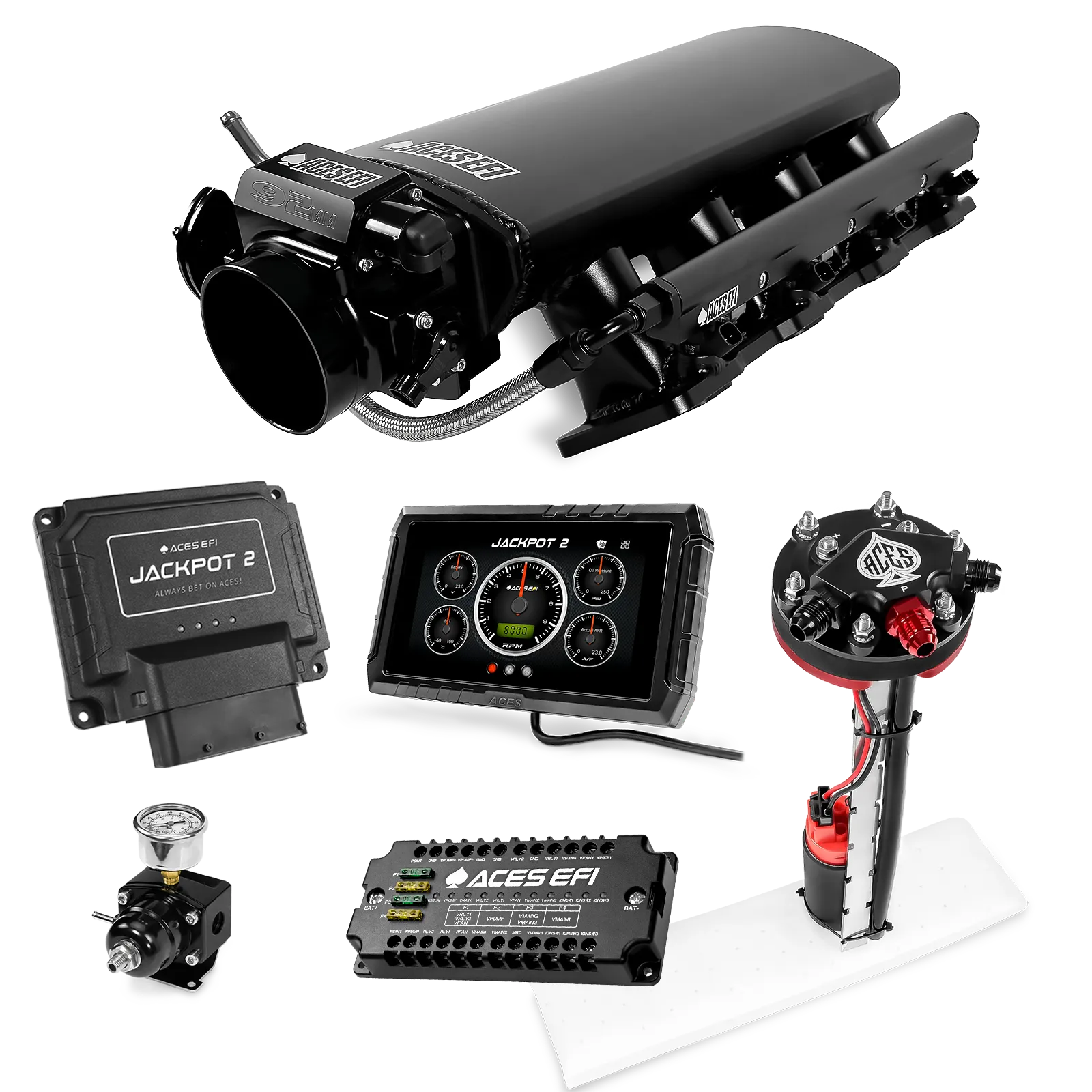 Jackpot 2 LS EFI System - Master Kit with Tight Fit In-Tank Pump Module