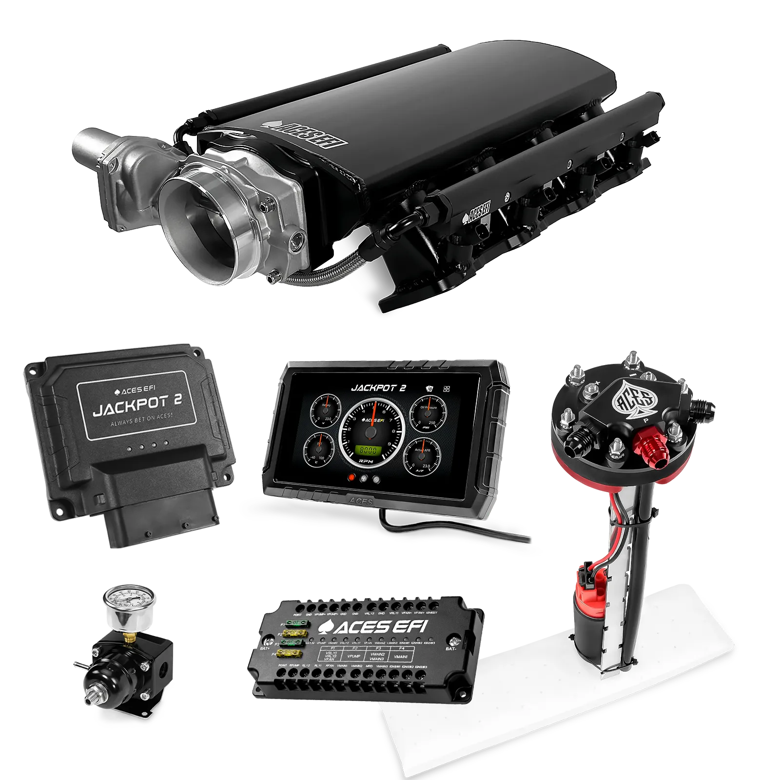 Jackpot 2 LS EFI System - Master Kit with Tight Fit In-Tank Pump Module