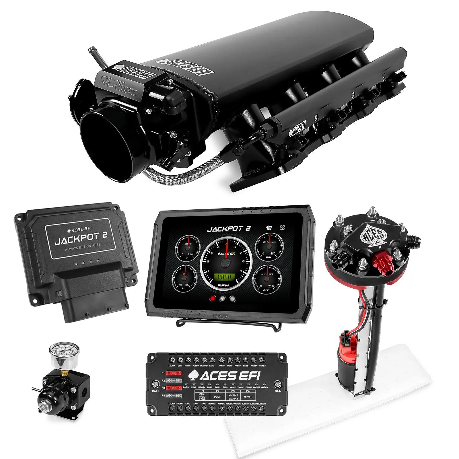 Jackpot 2 LS EFI System - Master Kit with Tight Fit In-Tank Pump Module