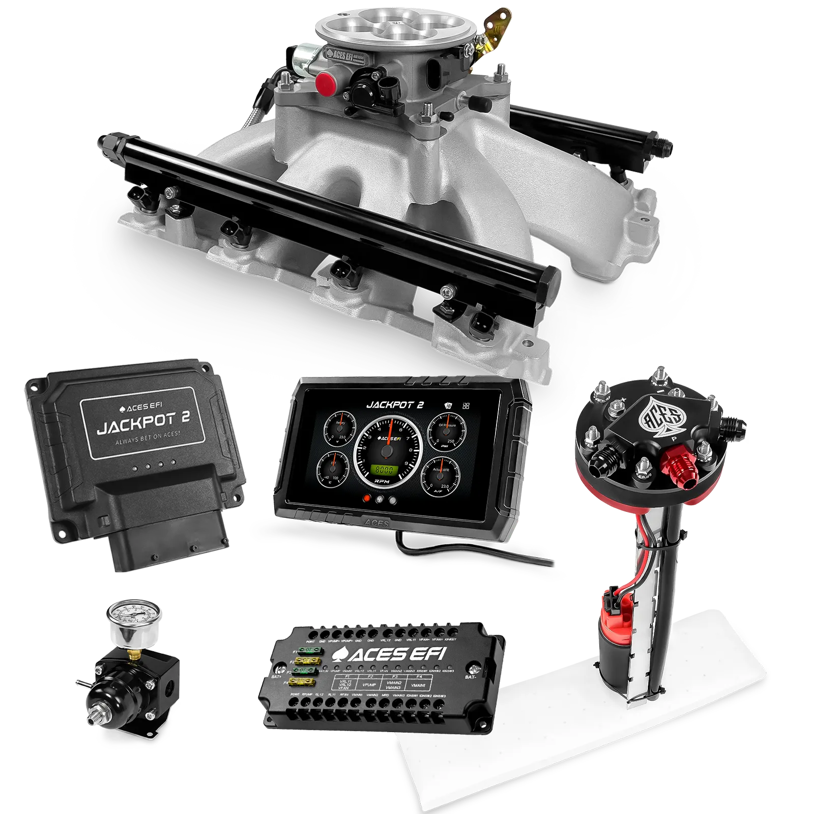 Jackpot 2 LS EFI System - Master Kit with Tight Fit In-Tank Pump Module