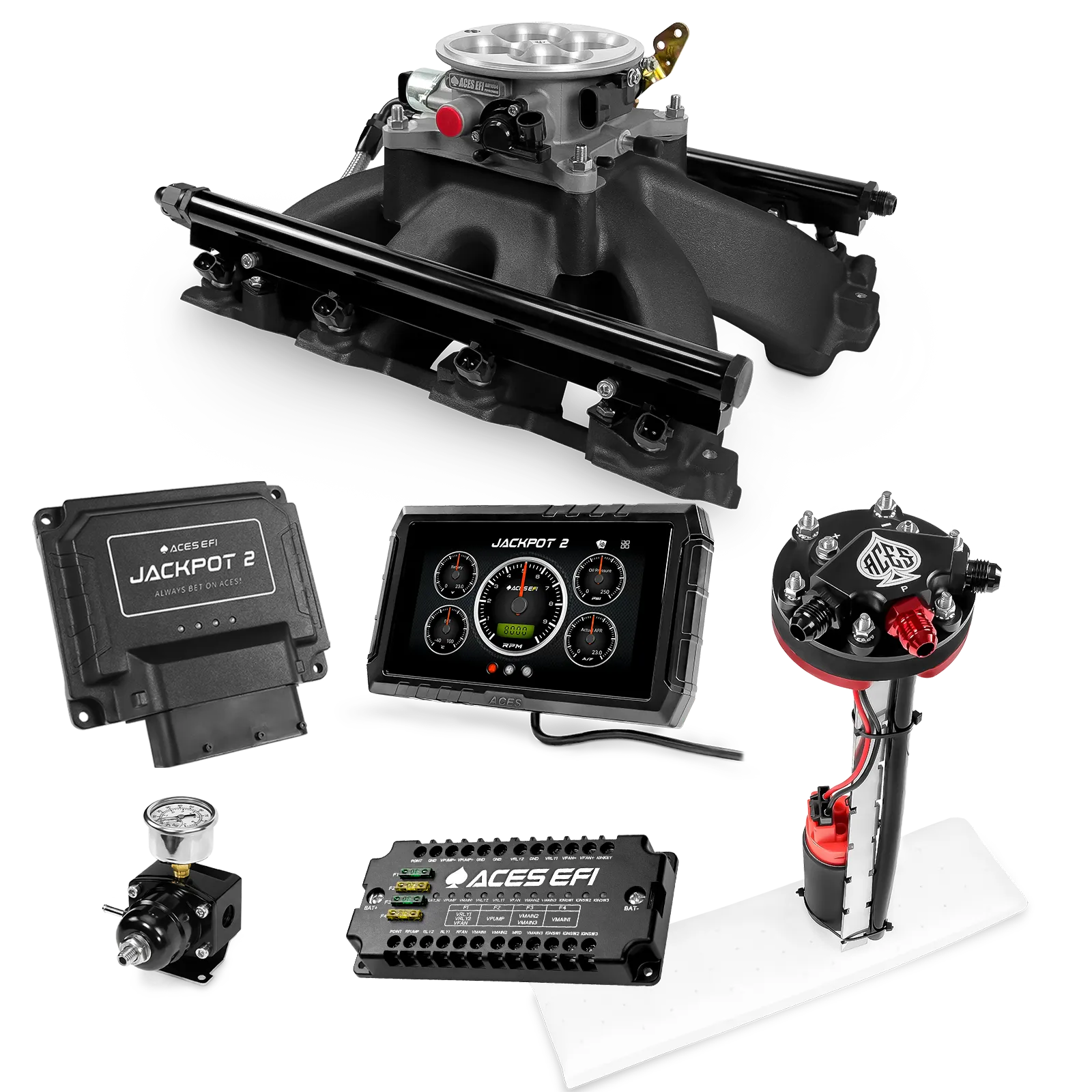 Jackpot 2 LS EFI System - Master Kit with Tight Fit In-Tank Pump Module