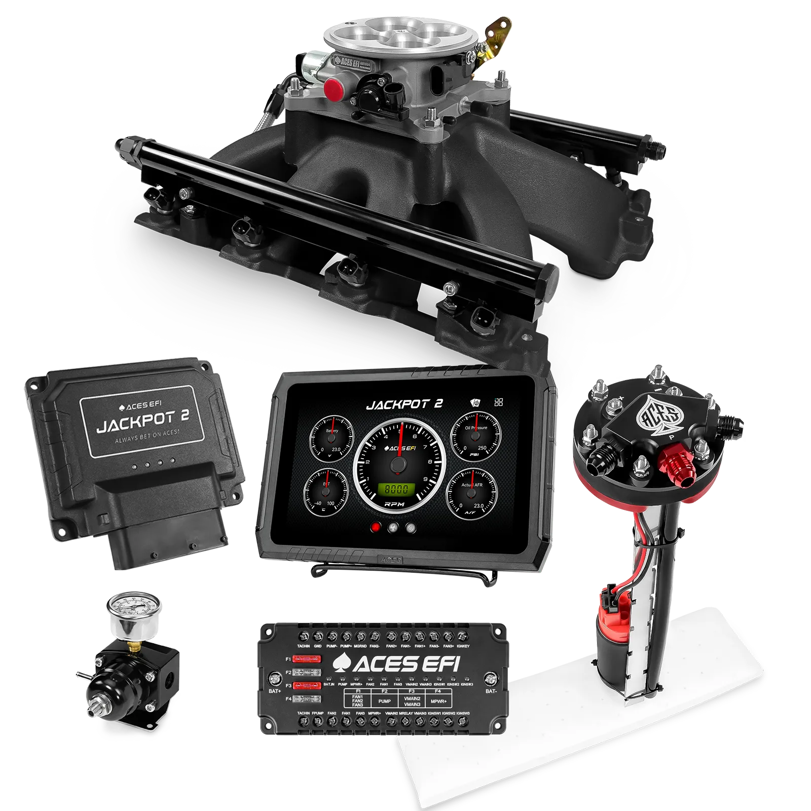 Jackpot 2 LS EFI System - Master Kit with Tight Fit In-Tank Pump Module