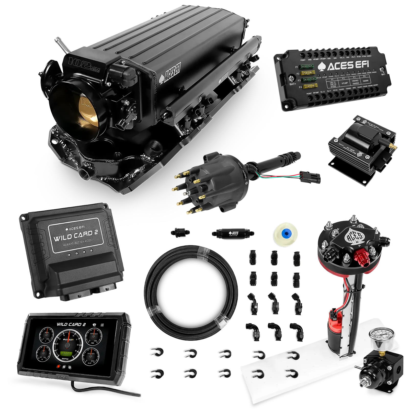 Kits maestros EFI secuenciales Wild Card 2 (800 CV)