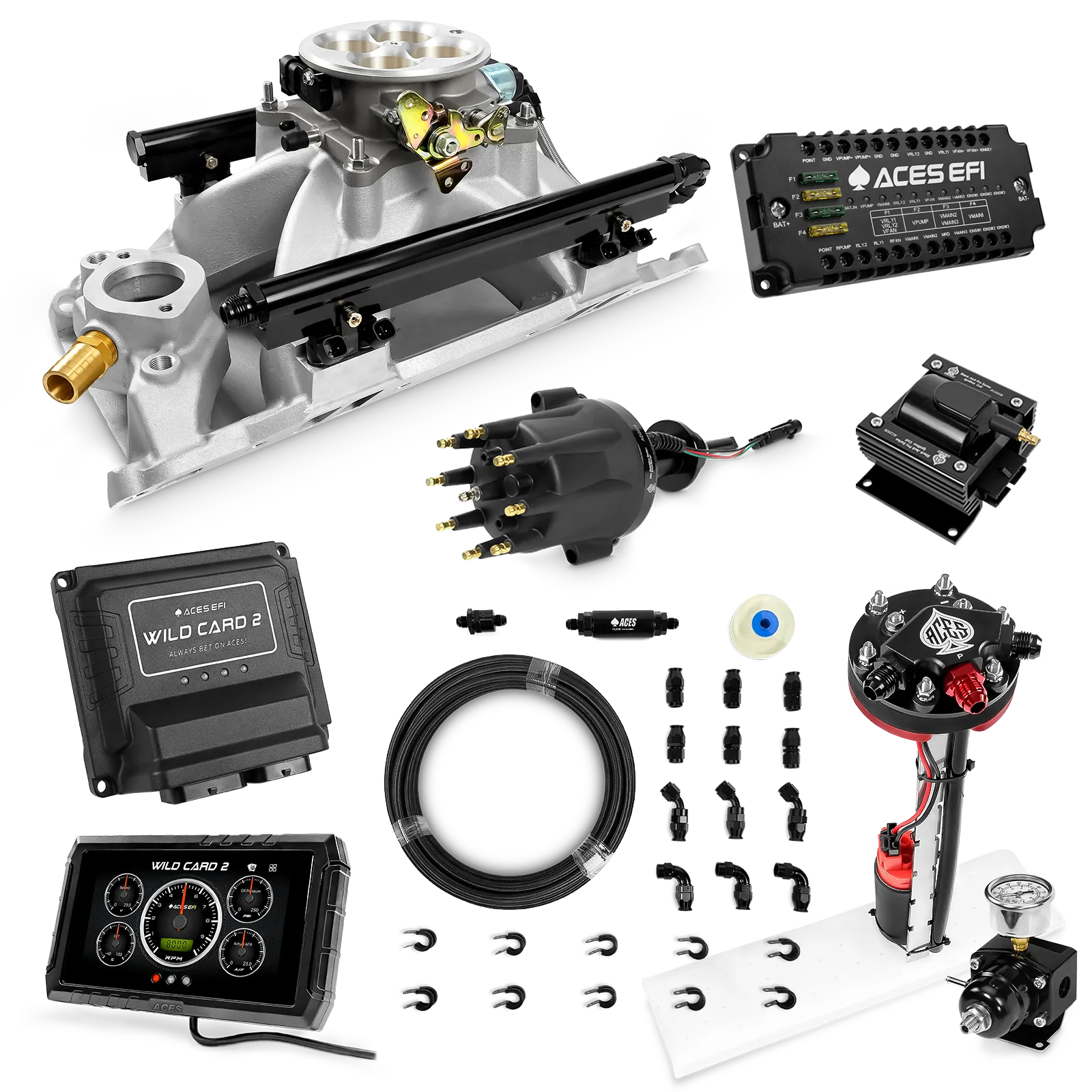 Kits maestros EFI secuenciales Wild Card 2 (800 CV)