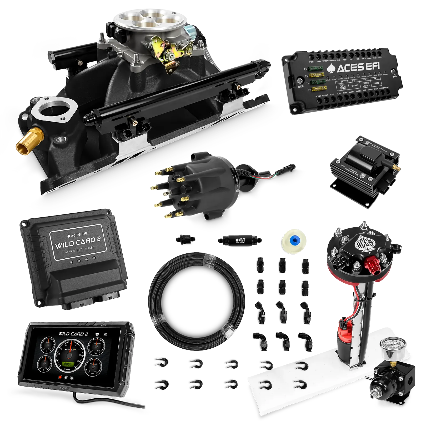Kits maestros EFI secuenciales Wild Card 2 (800 CV)