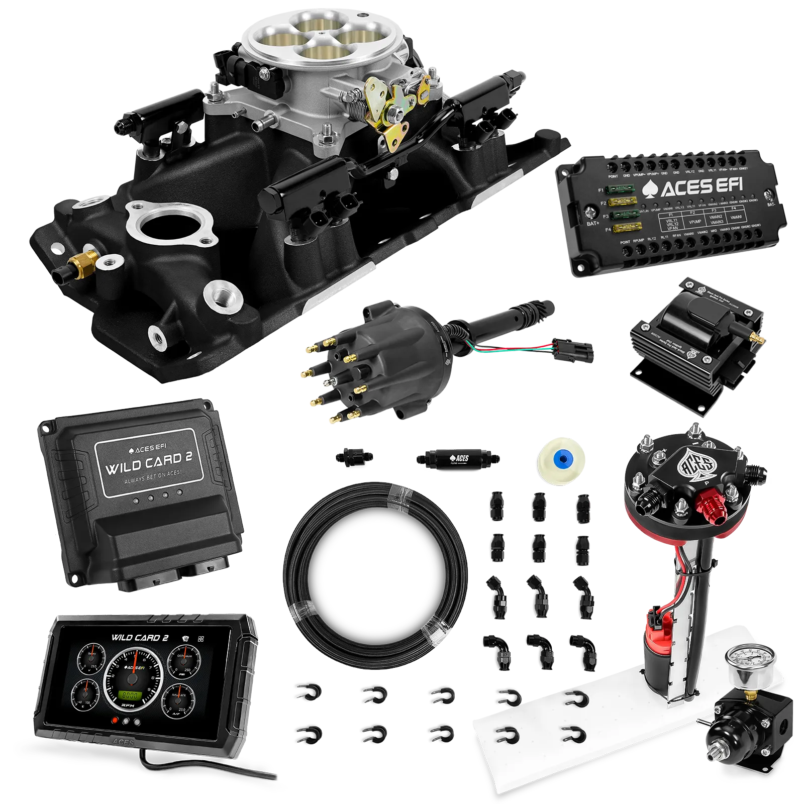 Kits maestros EFI secuenciales Wild Card 2 (800 CV)