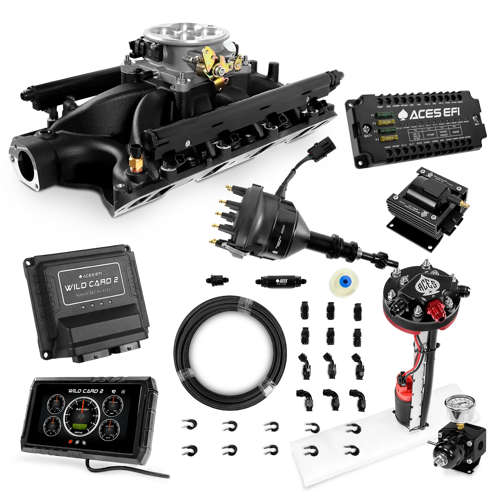 Kits maestros EFI secuenciales Wild Card 2 (800 CV)