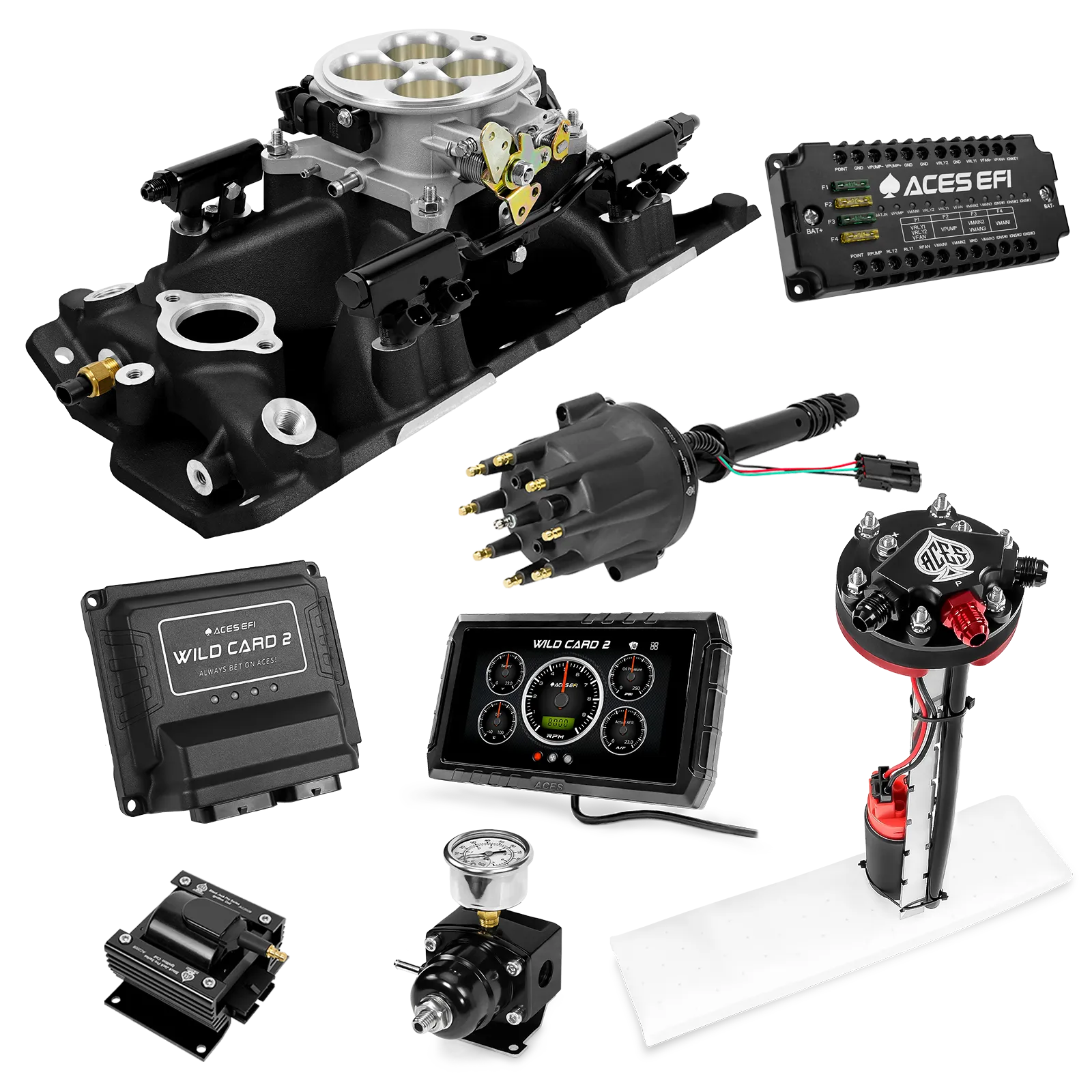 Kits maestros EFI secuenciales Wild Card 2 (800 CV)