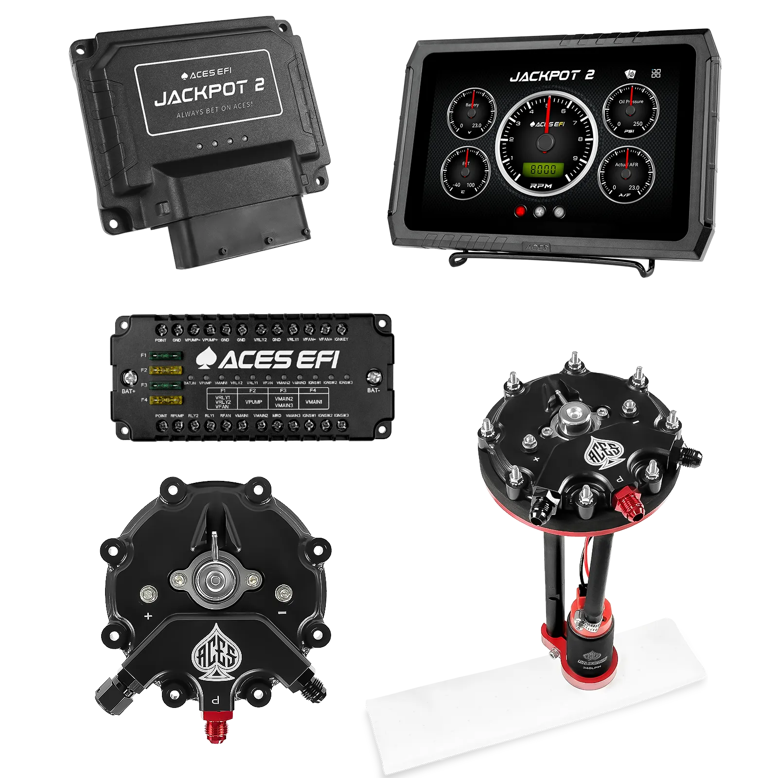 Jackpot 2 Hemi EFI Fuel Kits