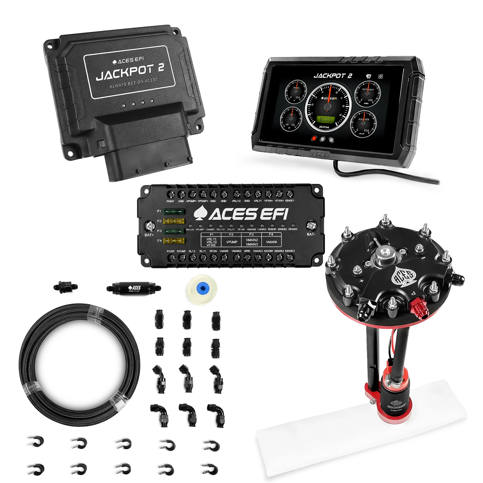 Jackpot 2 Hemi EFI Fuel Kits