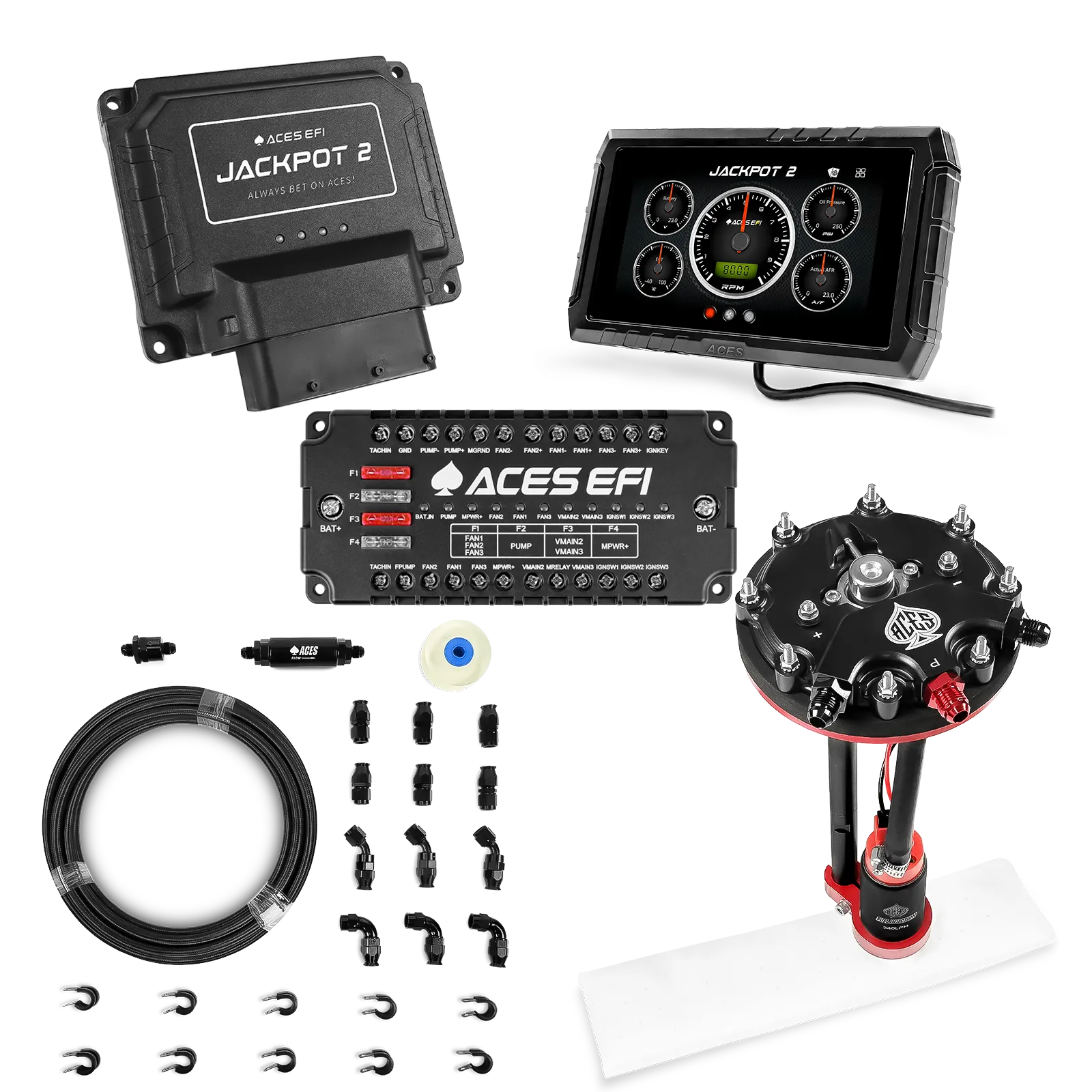 Jackpot 2 Hemi EFI Fuel Kits