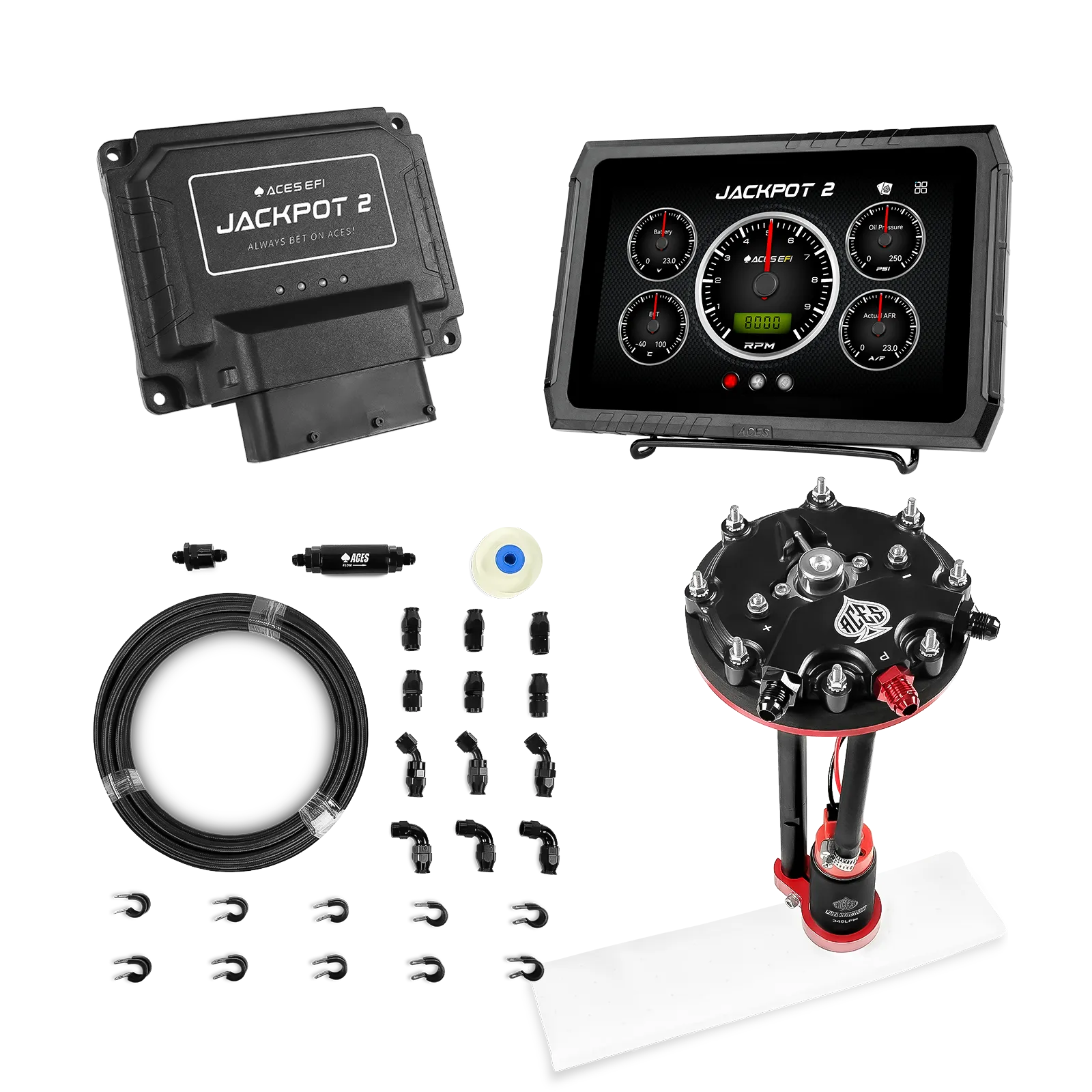 Jackpot 2 Hemi EFI Fuel Kits