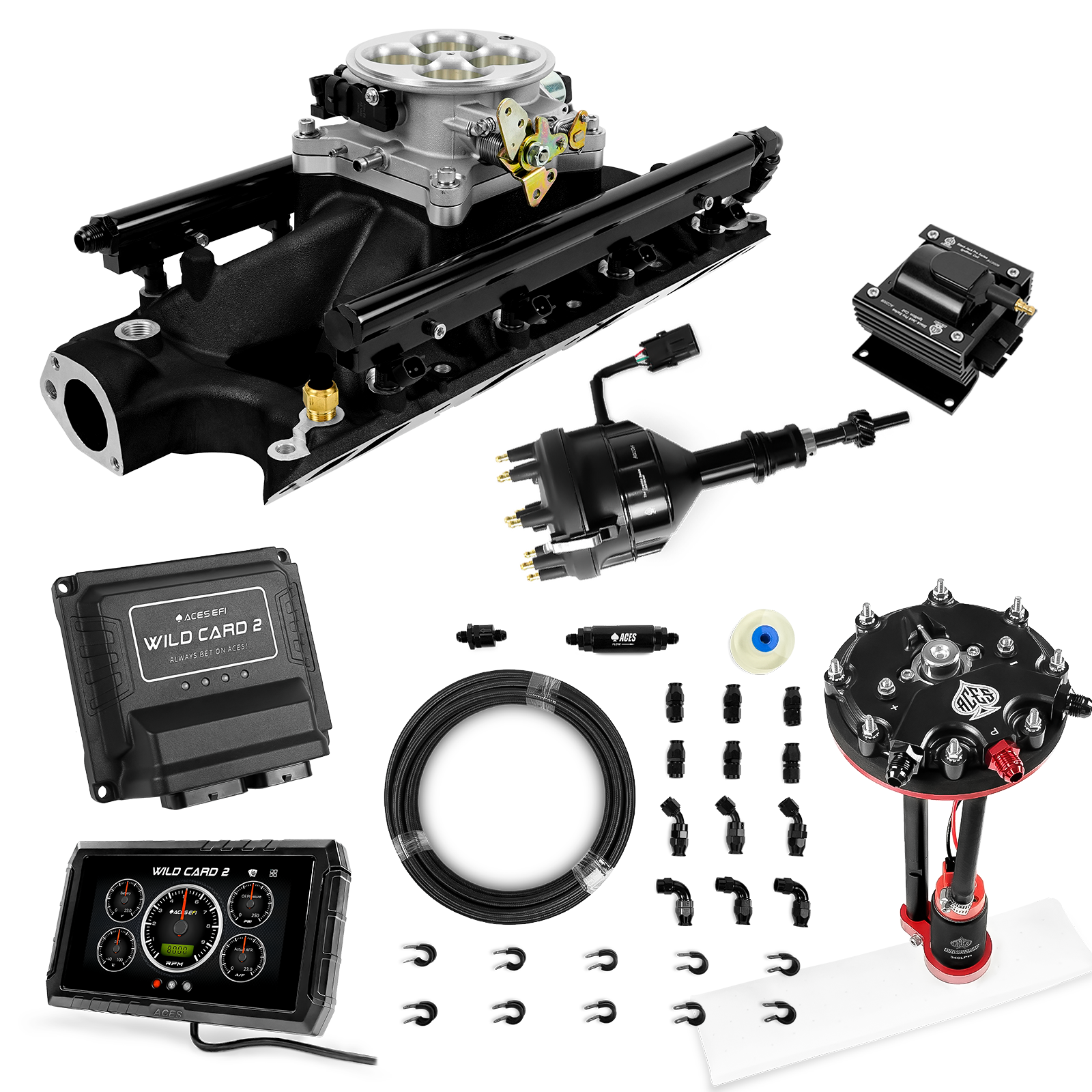 Wild Card Sequential EFI Master Kits (800 HP)