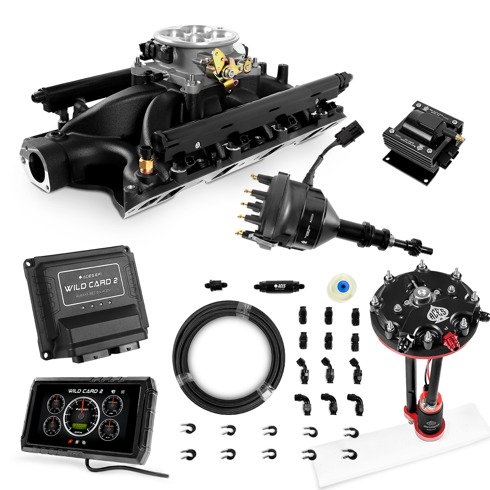 Wild Card Sequential EFI Master Kits (800 HP)