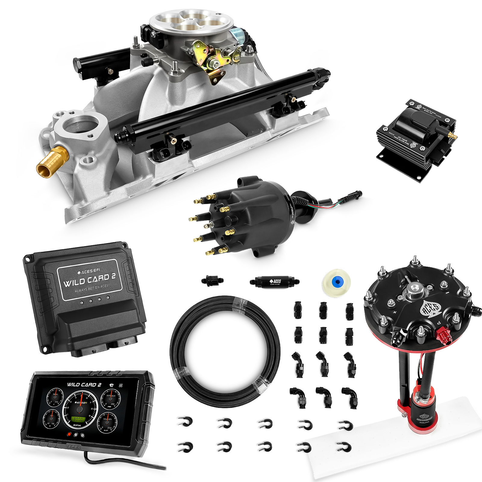 Wild Card Sequential EFI Master Kits (800 HP)